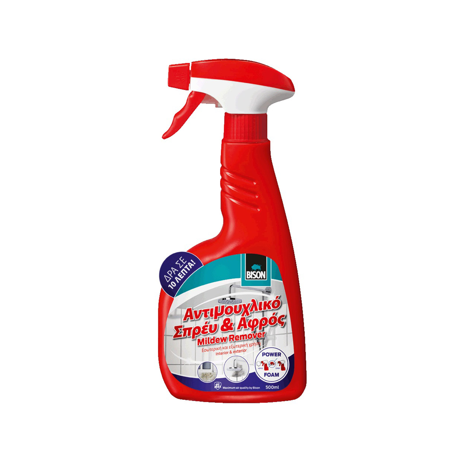 Bison spray & αφρός κατά της μούχλας 500ml εικόνα 1