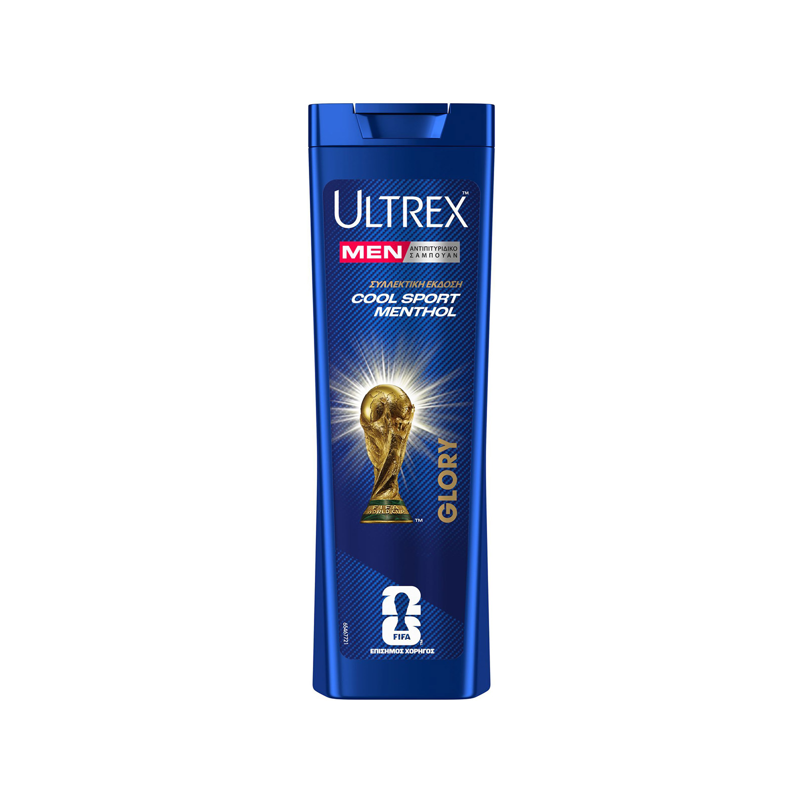 Ultrex Men / Cool Sport Menthol antidandruff hair shampoo for men with refreshing mint/for all hair types for men 360ml image 1
