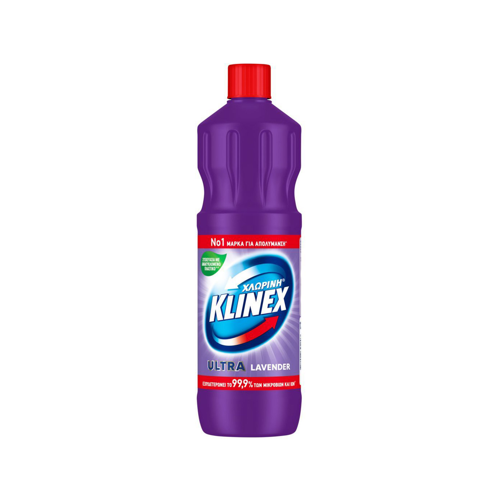 Klinex Ultra χλωρίνη lavender 1250ml εικόνα 1