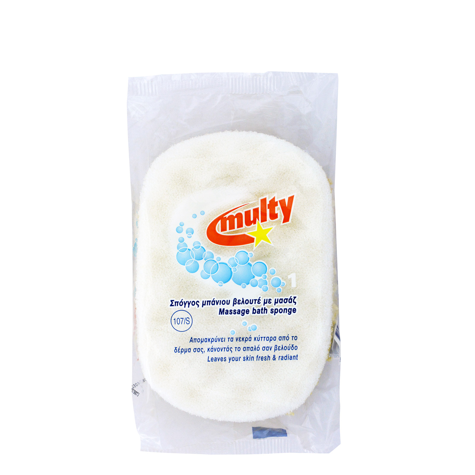 Multy σφουγγάρι σώματος Nο. 107/s βελουτέ εικόνα 1