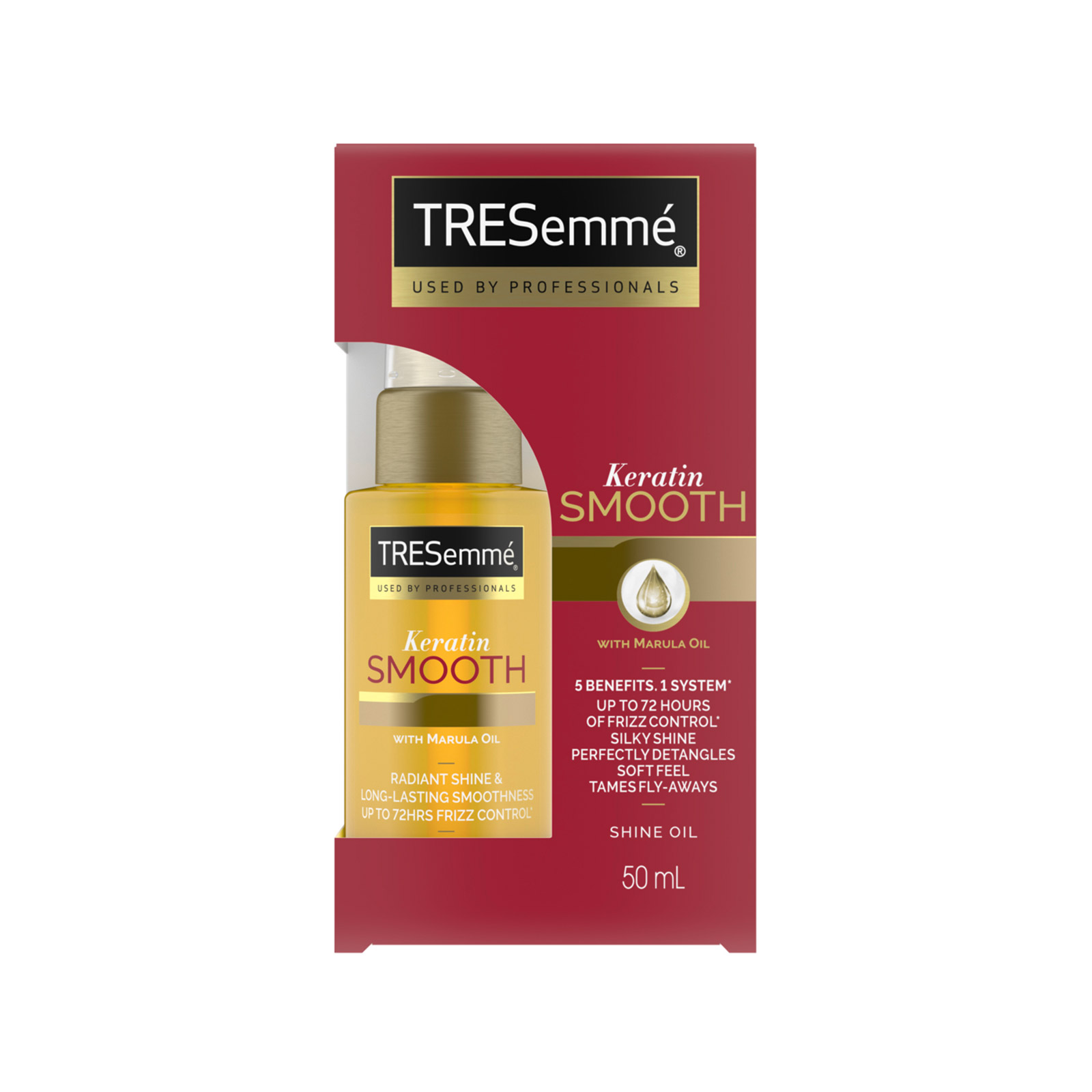 Tresemme Keratin λαδι περιποίησης μαλλιών για κάθε τύπο μαλλιών 50ml εικόνα 1