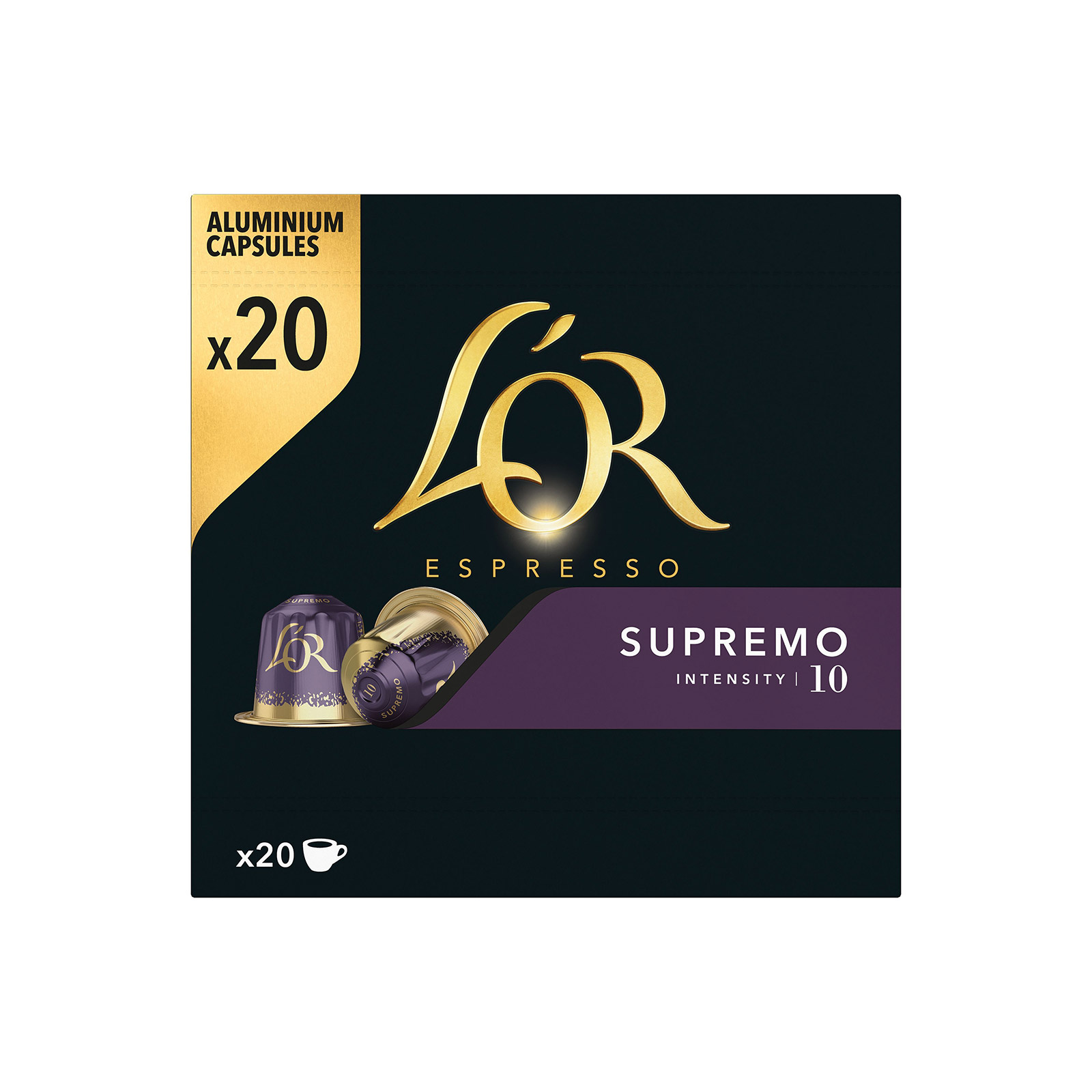 L'or Espresso καφές espresso σε κάψουλες supremo 104g εικόνα 1