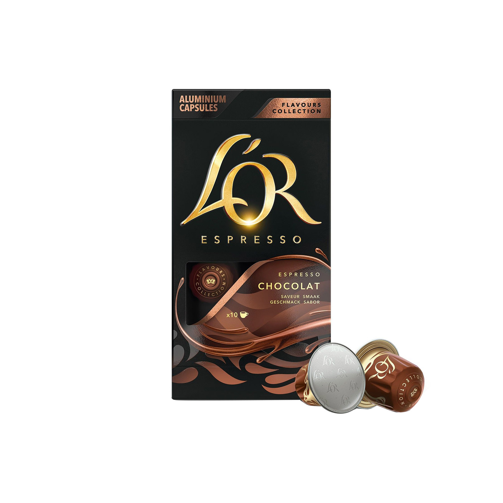 L'or καφές espresso σε κάψουλες σοκολάτα 52g εικόνα 1