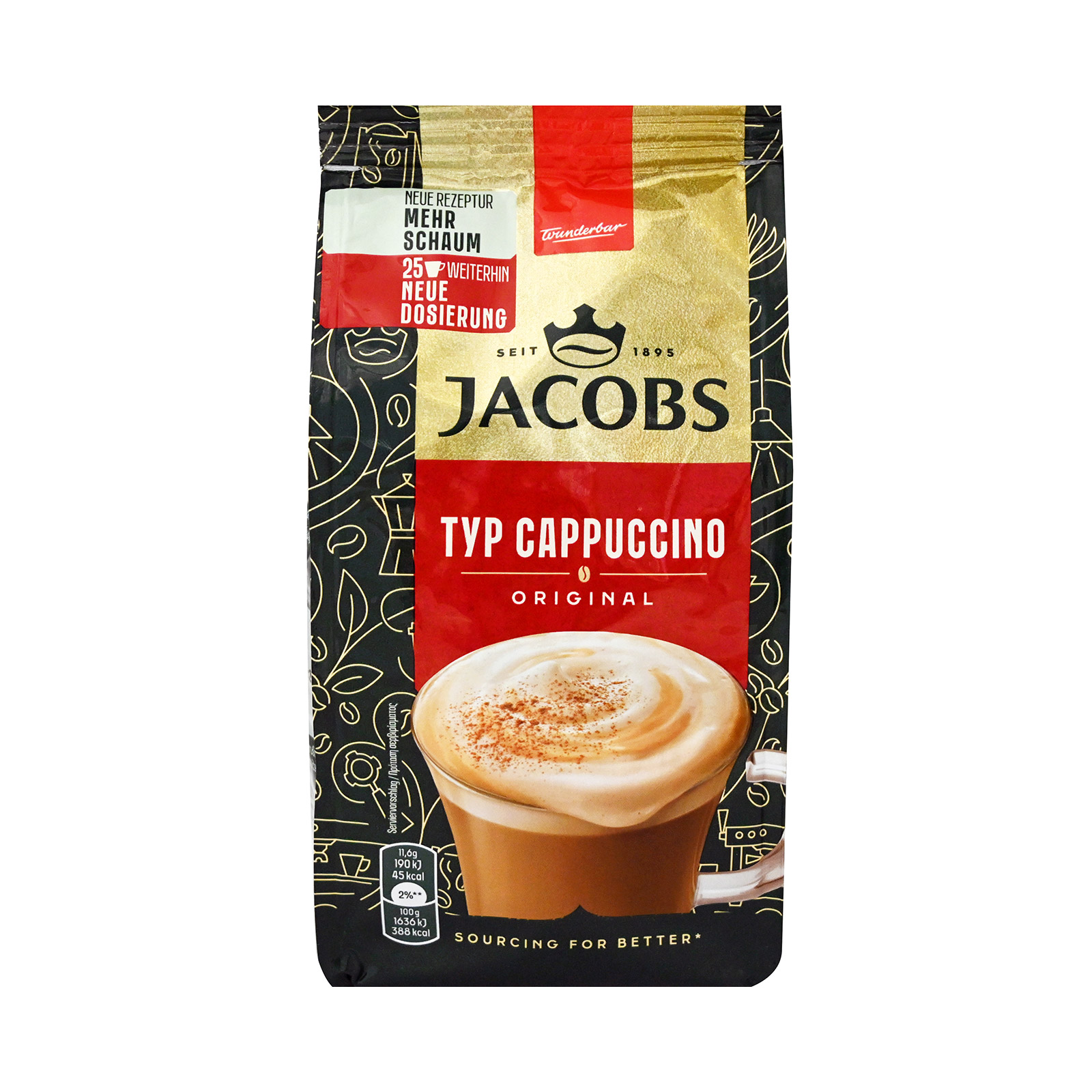 Jacobs καφές στιγμιαίος typ cappuccino 290g εικόνα 1