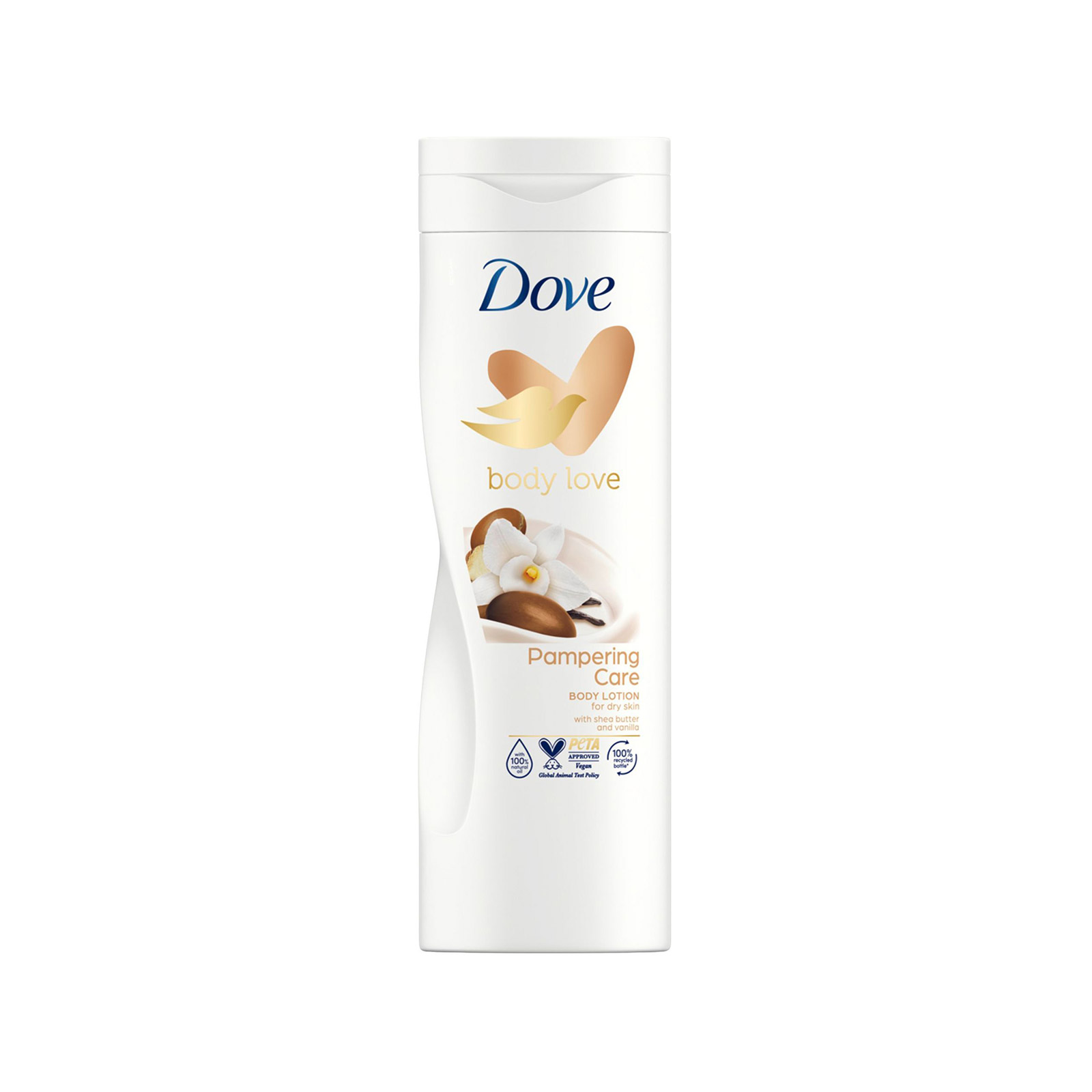 Dove body lotion pampering care 400ml image 1