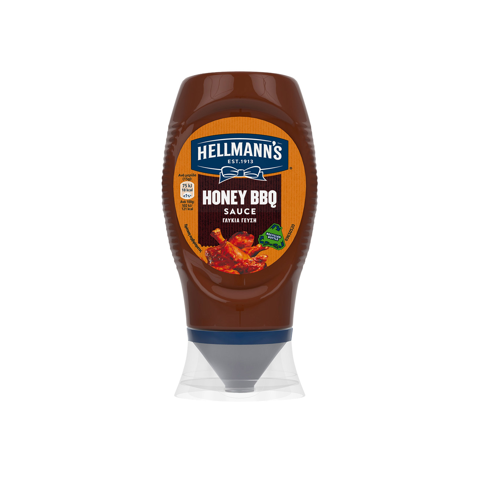 Hellmann's dressing sauce Honey BBQ 250lt image 1