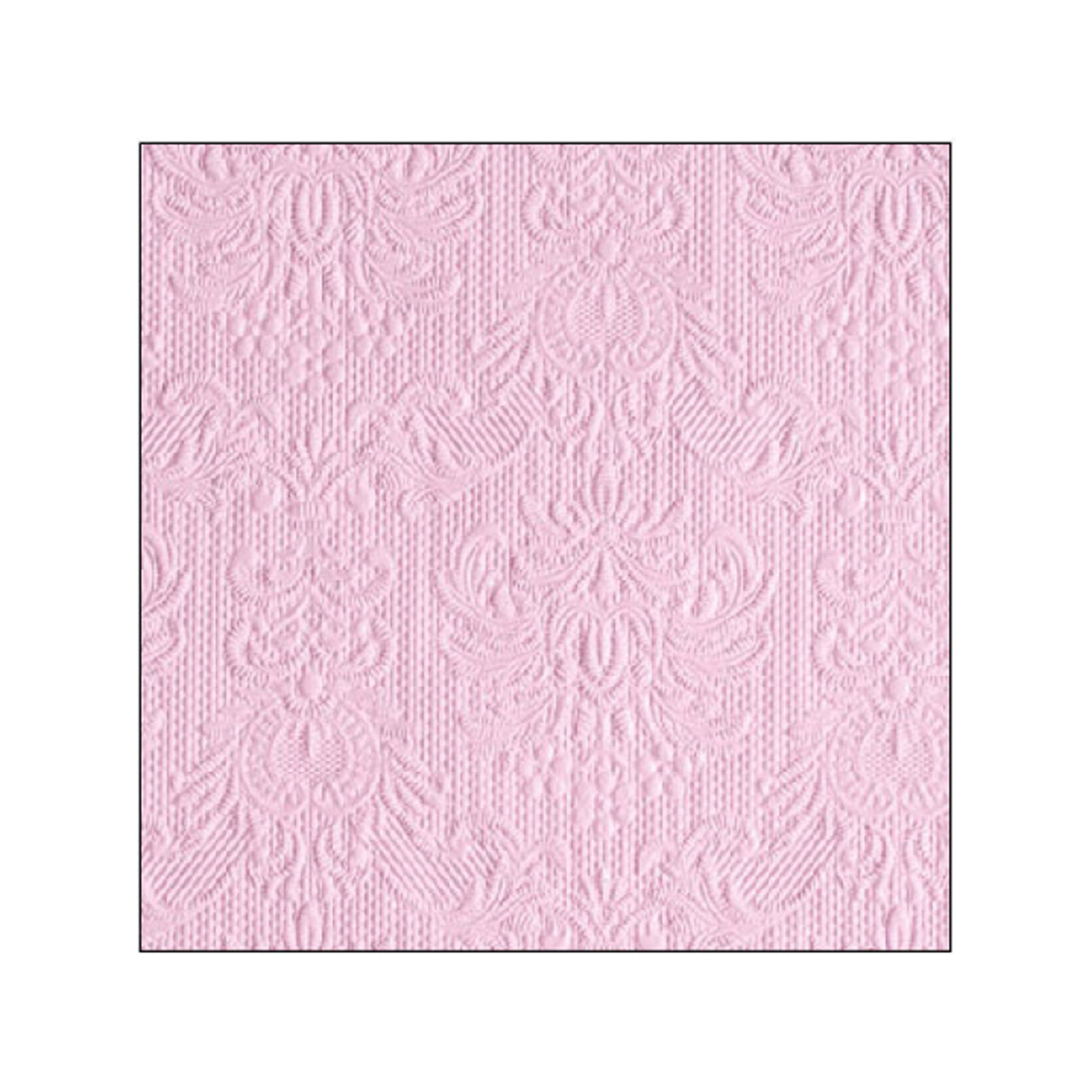 Ambiente χαρτοπετσέτες μεσαίες ροζ 33x33εκ. 15 τεμάχια 75g εικόνα 1