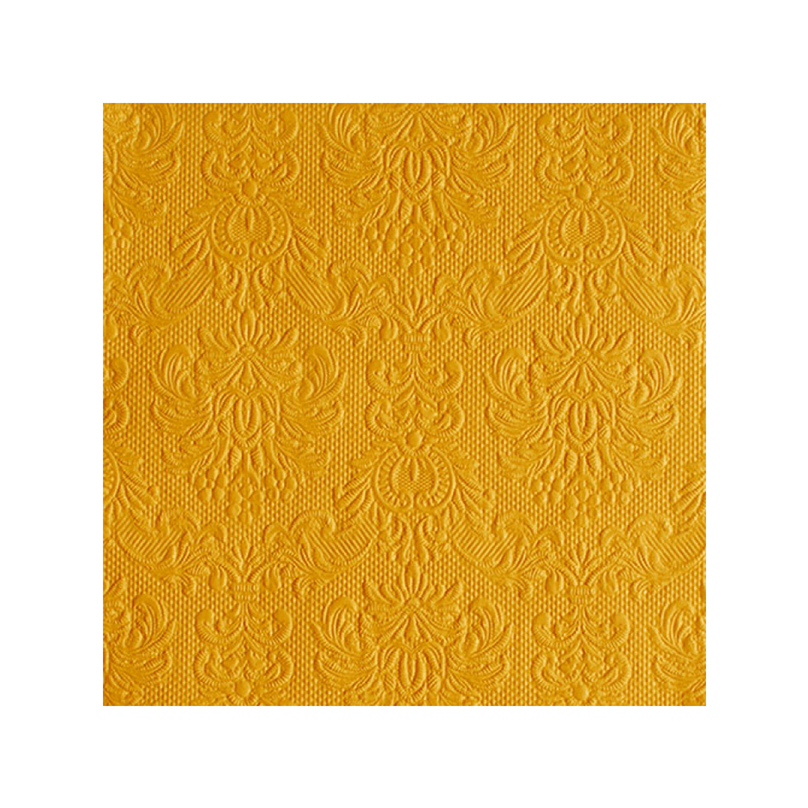 Ambiente Elegance χαρτοπετσέτες μεσαίες χρυσαφι ανάγλυφο 33x33εκ. 15 τεμάχια 96g εικόνα 1