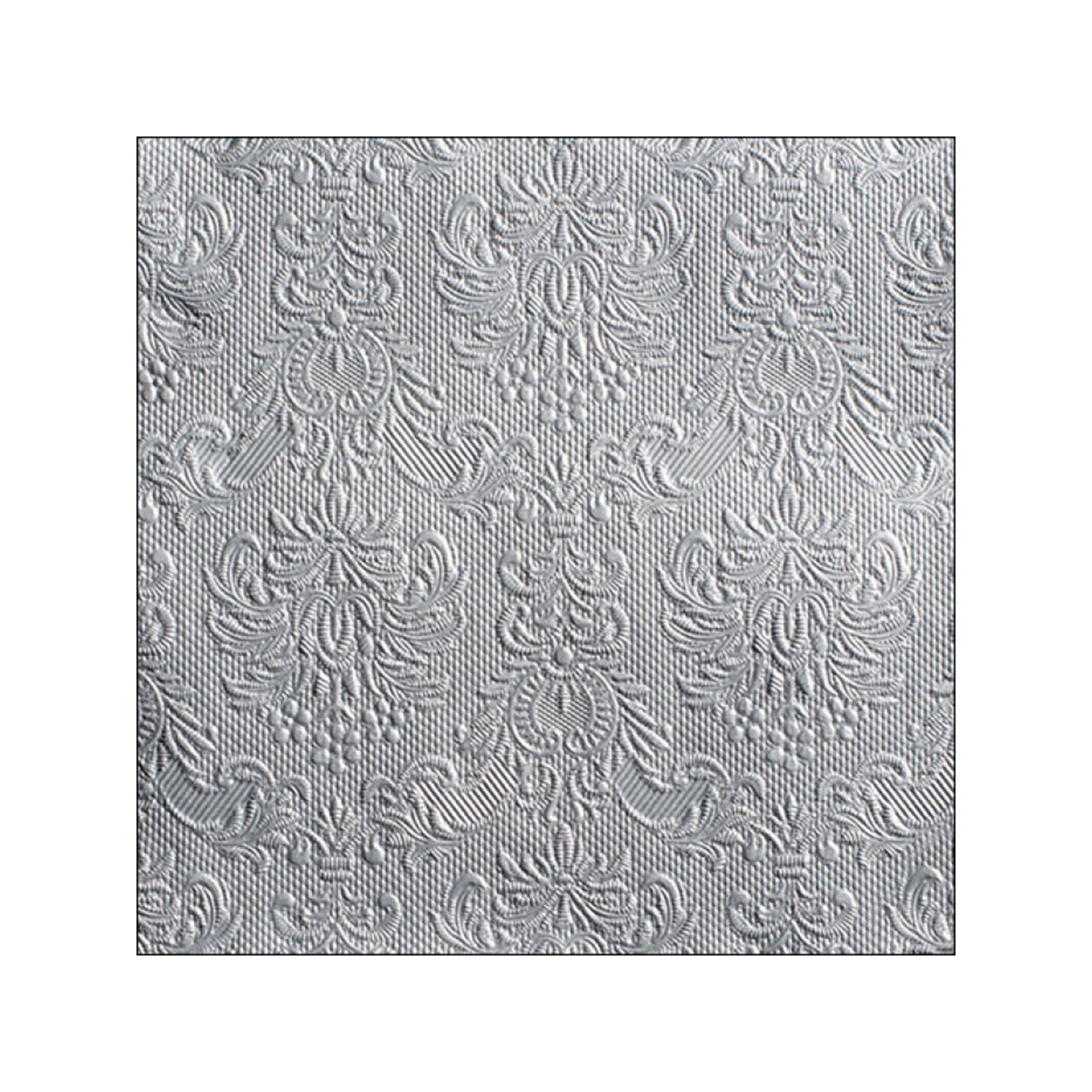Ambiente Elegance χαρτοπετσέτες μεσαίες ασημί 33x33εκ. 15 τεμάχια 82g εικόνα 1