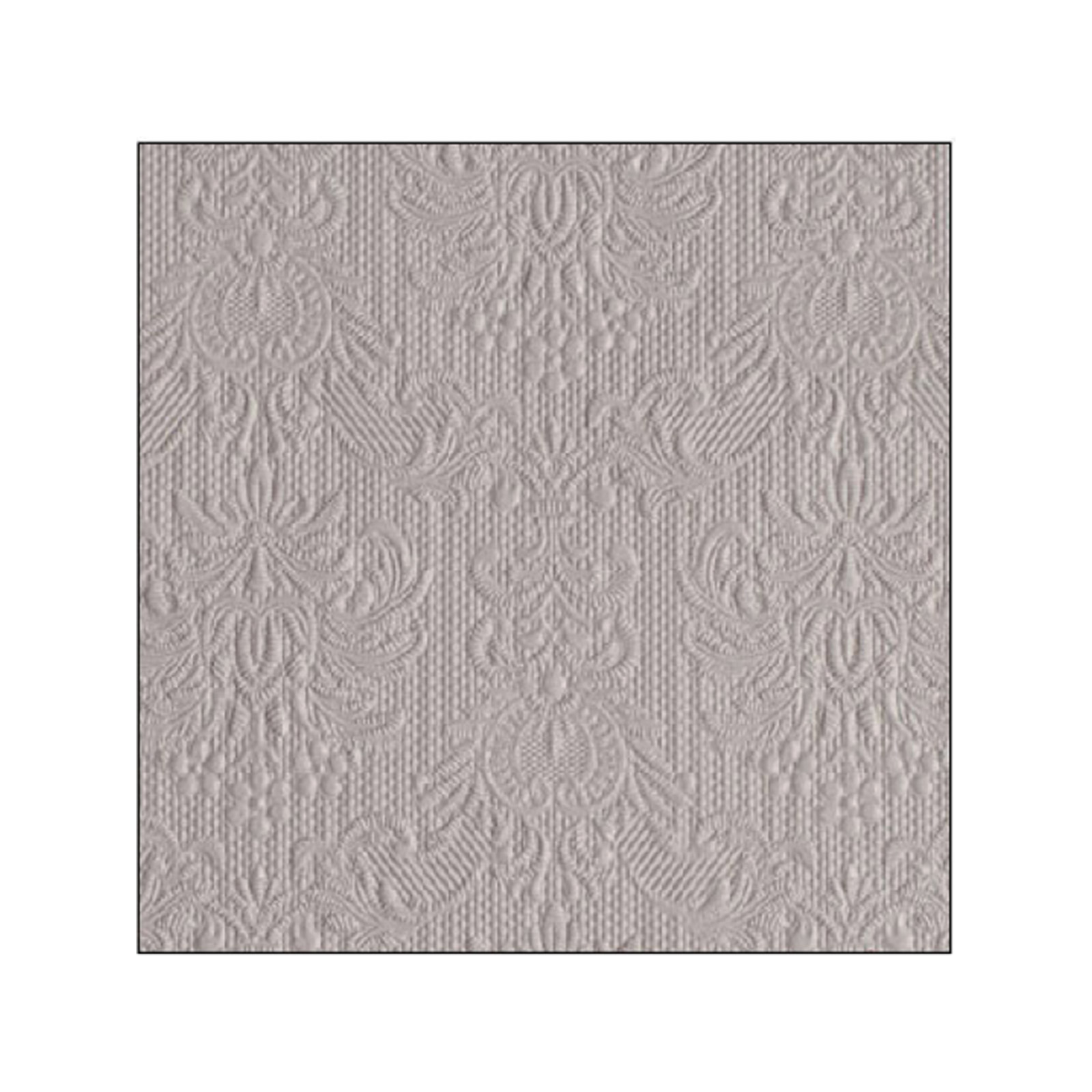 Ambiente Elegance χαρτοπετσέτες μικρές λευκές 33x33εκ. 15 τεμάχια 54g εικόνα 1