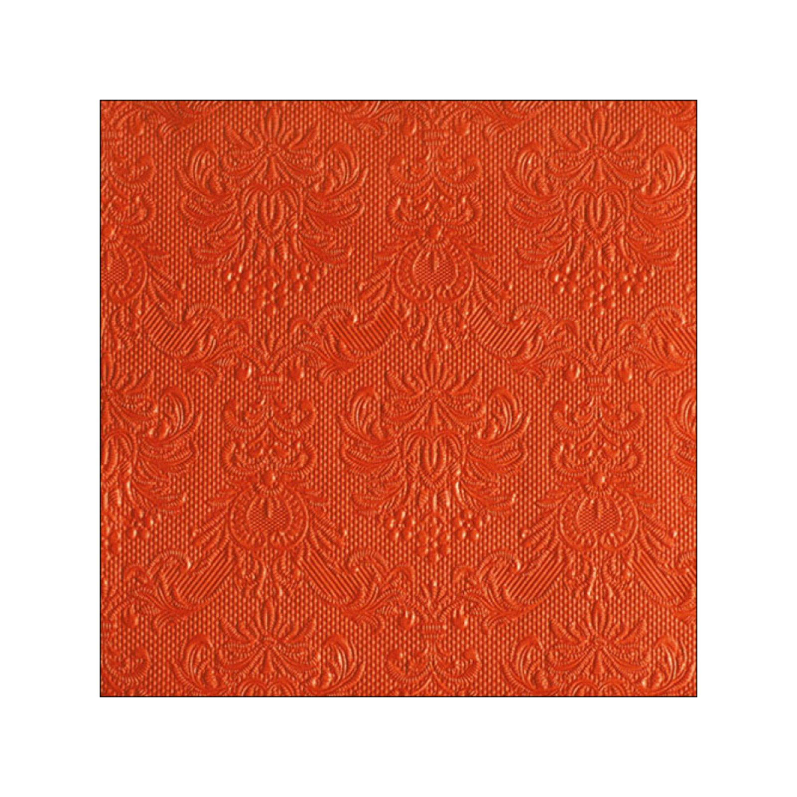 Ambiente Elegance χαρτοπετσέτες μεσαίες orange 33x33εκ. 20 τεμάχια 130g εικόνα 1