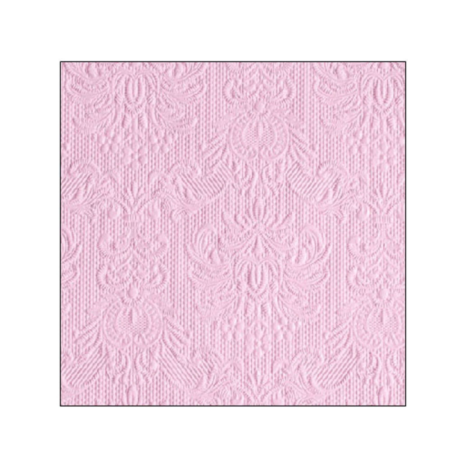 Ambiente Elegance χαρτοπετσέτες μικρές pink 25x25εκ. 15 τεμάχια 70g εικόνα 1