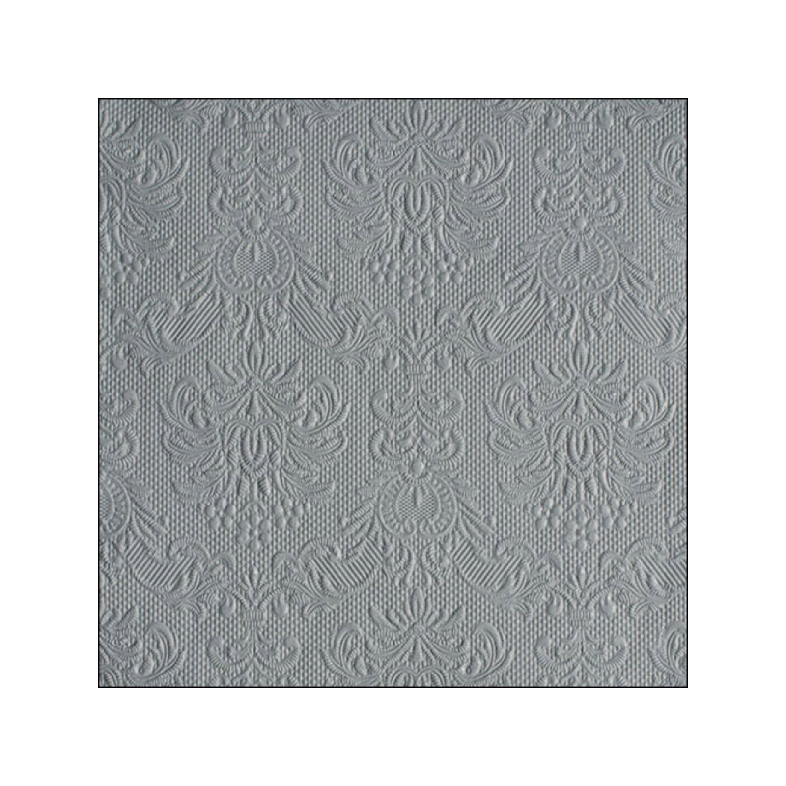 Ambiente Elegance χαρτοπετσέτες μεσαίες γκρι 33x33εκ. 15 τεμάχια 82g εικόνα 1