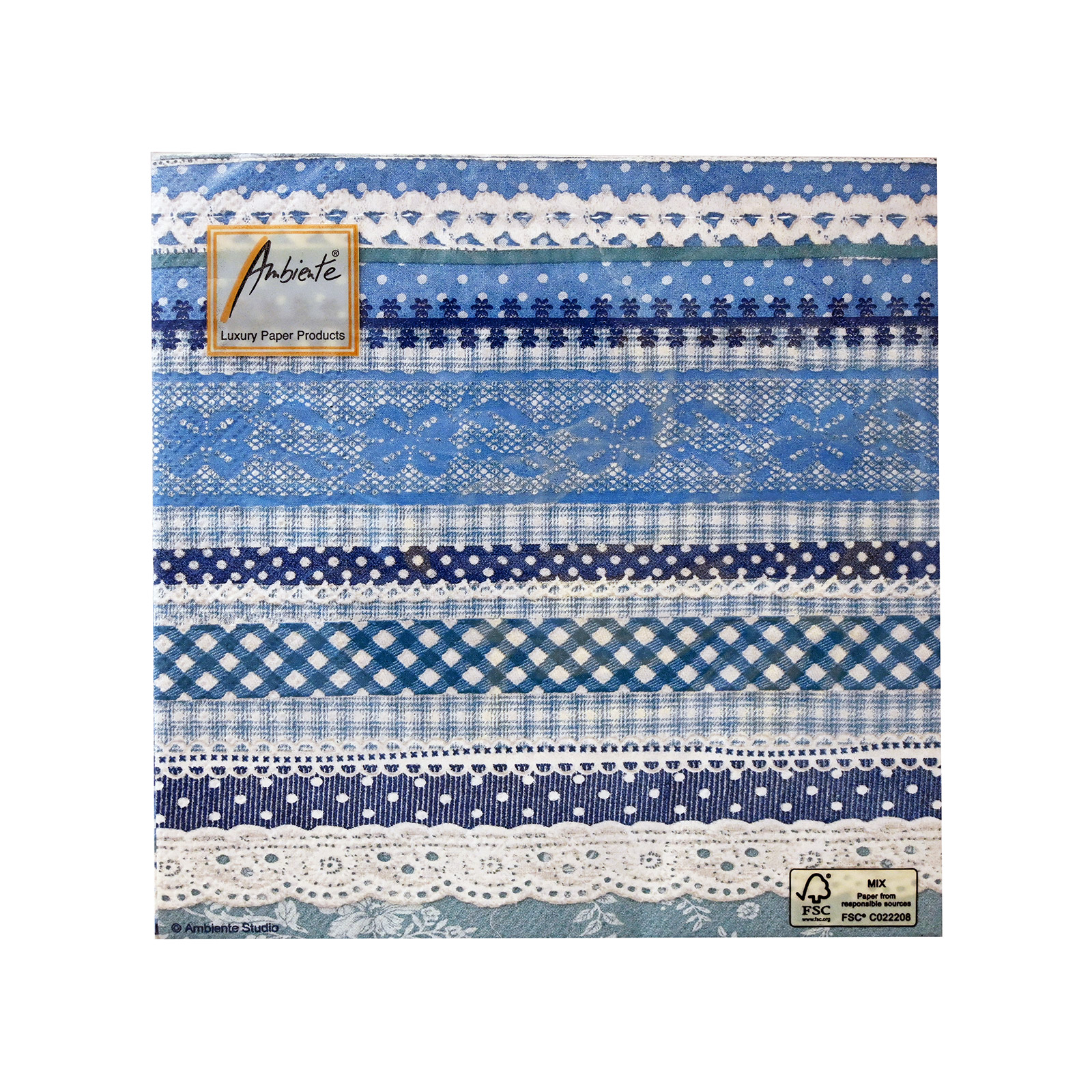 Ambiente 13311610 χαρτοπετσέτες μεσαίες it's a boy 33 x33 εκ, 20 τεμάχια 112g εικόνα 1