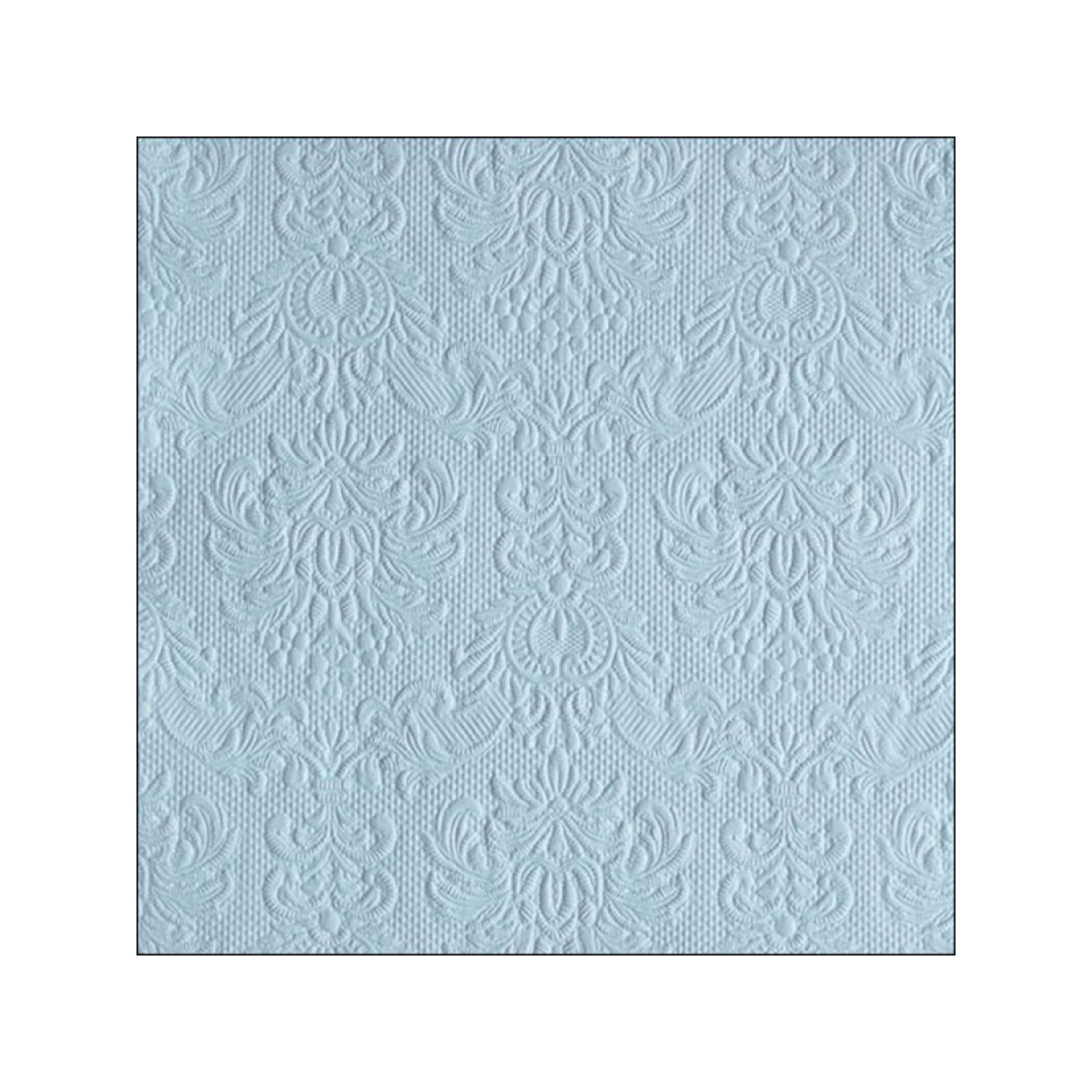 Ambiente Elegance 13311106 χαρτοπετσέτες μεσαίες pale blue 33x33εκ. 20 τεμάχια 95g εικόνα 1