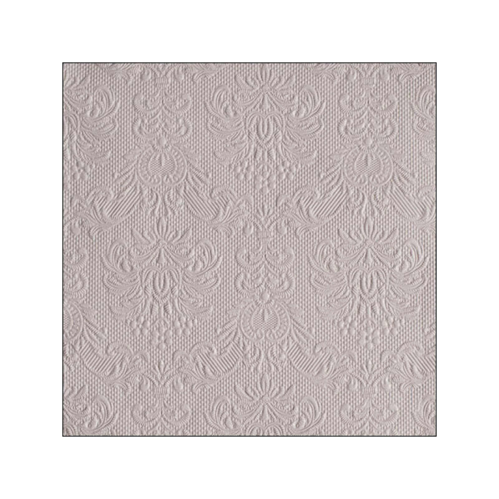Ambiente Elegance χαρτοπετσέτες μεσαίες stone 33x33εκ. 15 τεμάχια 88g εικόνα 1
