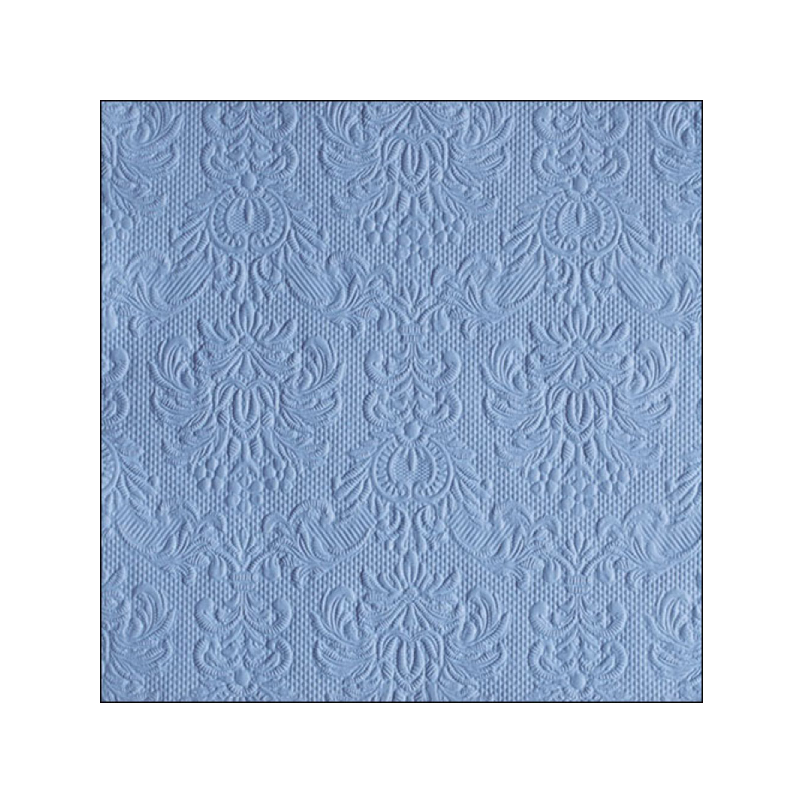 Ambiente Elegance 13311111 χαρτοπετσέτες μεσαίες jeans blue 33x33εκ. 20 τεμάχια 120g εικόνα 1