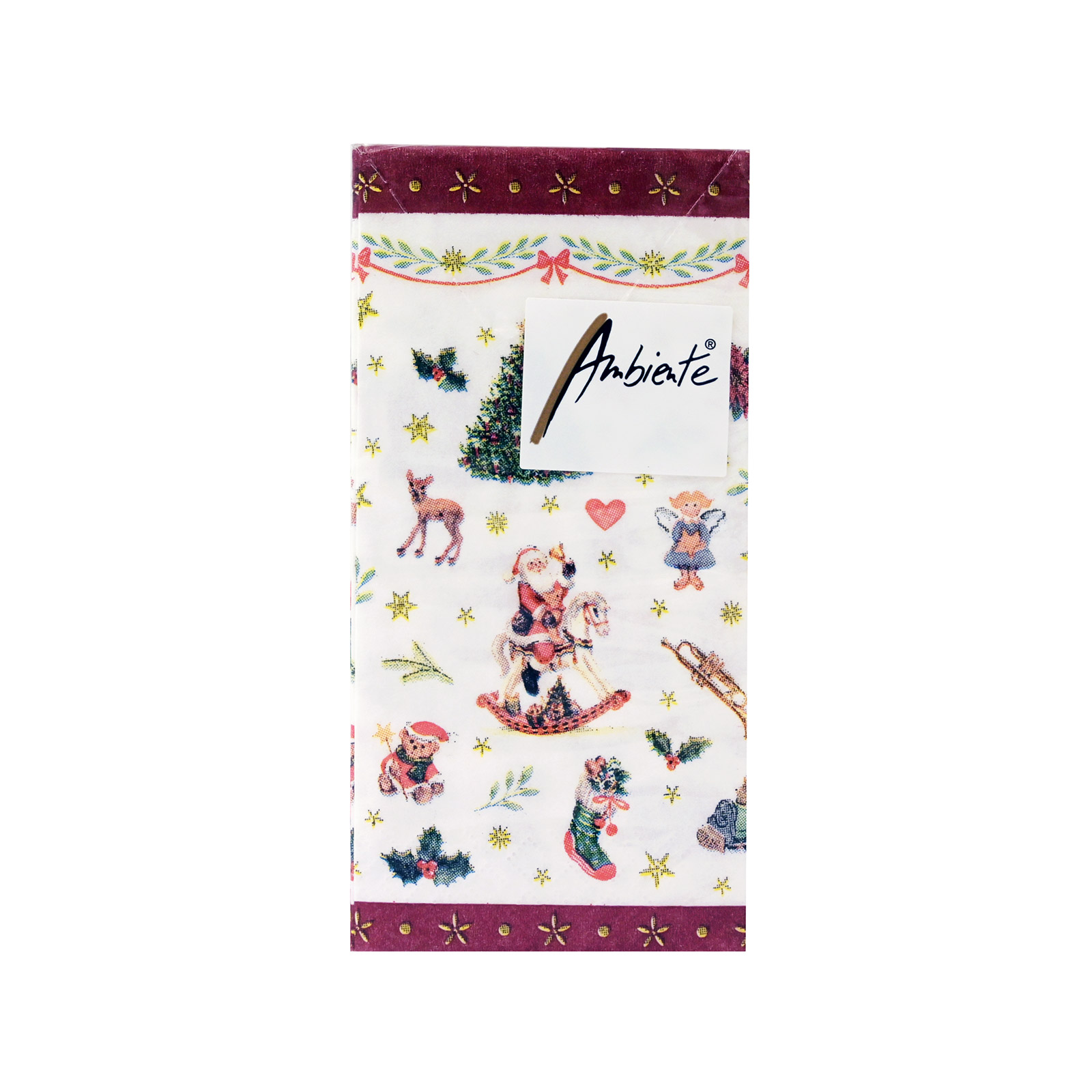 Ambiente 32214765 χαρτομαντηλα τσέπης 10 τεμάχια 32g εικόνα 1