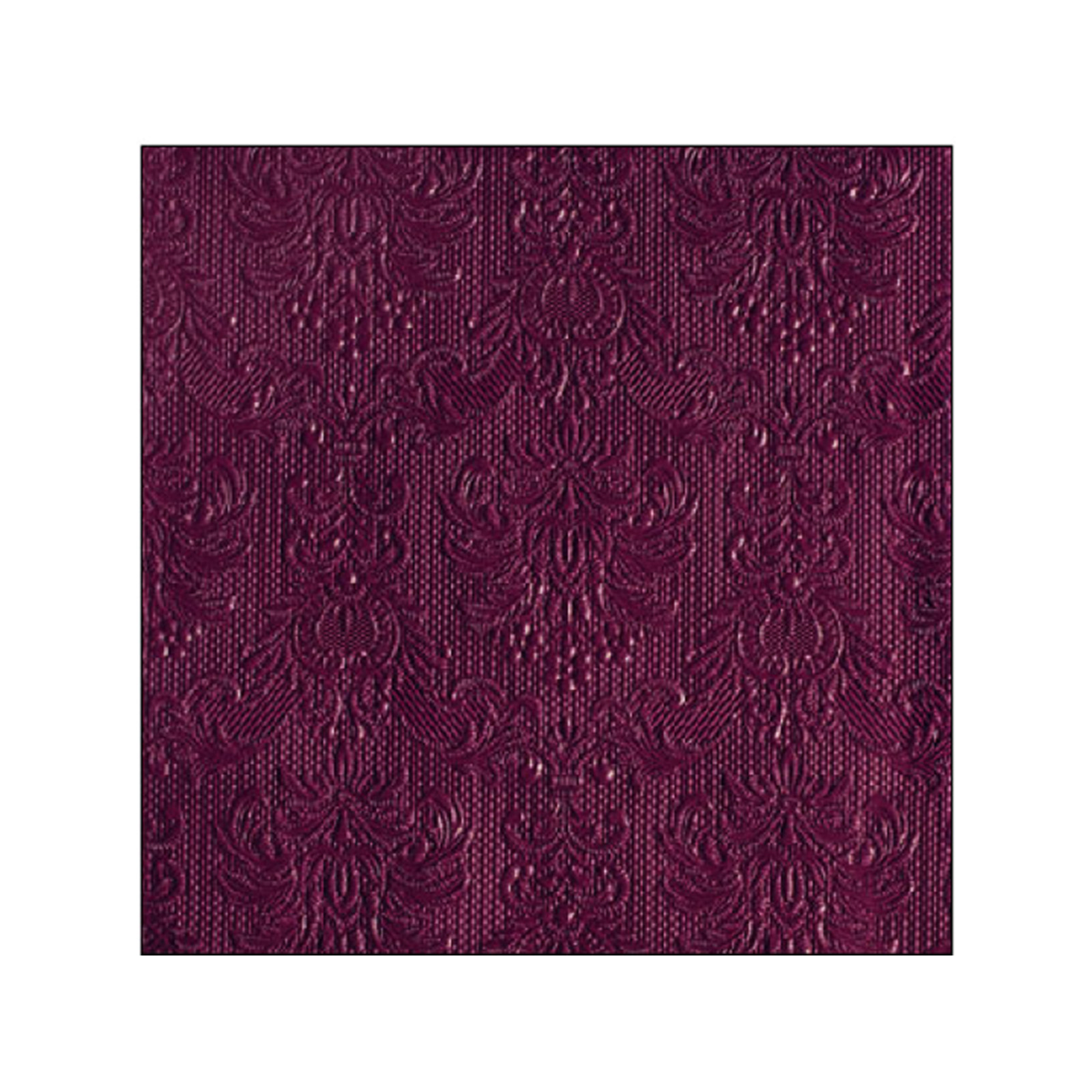 Ambiente Elegance 12514255 χαρτοπετσέτες μικρές berry 25x25εκ. 15 τεμάχια 60g εικόνα 1