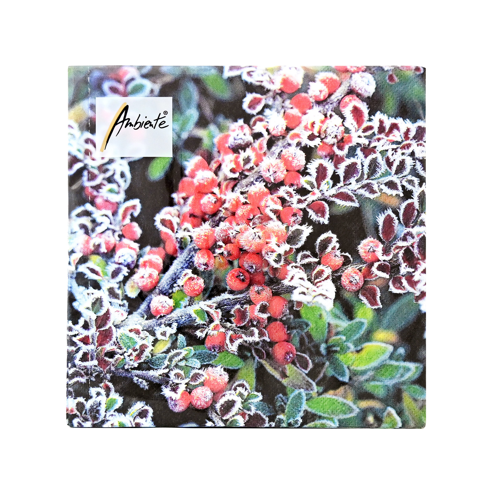 Ambiente 33317890 χαρτοπετσέτες μεσαίες frozen berries 33x33εκ. 20 τεμάχια 120g εικόνα 1