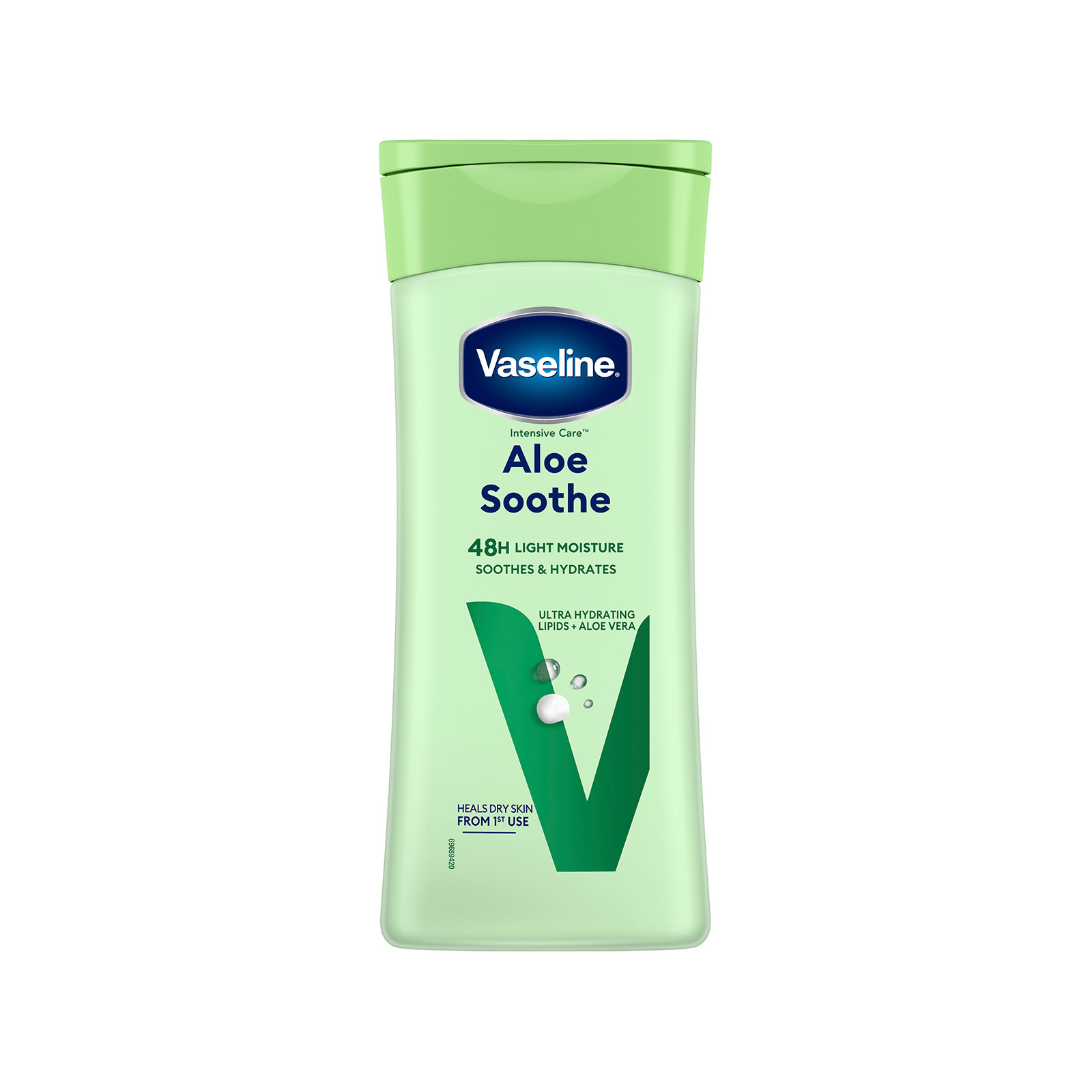 Vaseline Intensive Care λοσιόν σώματος aloe soothe 200ml εικόνα 1