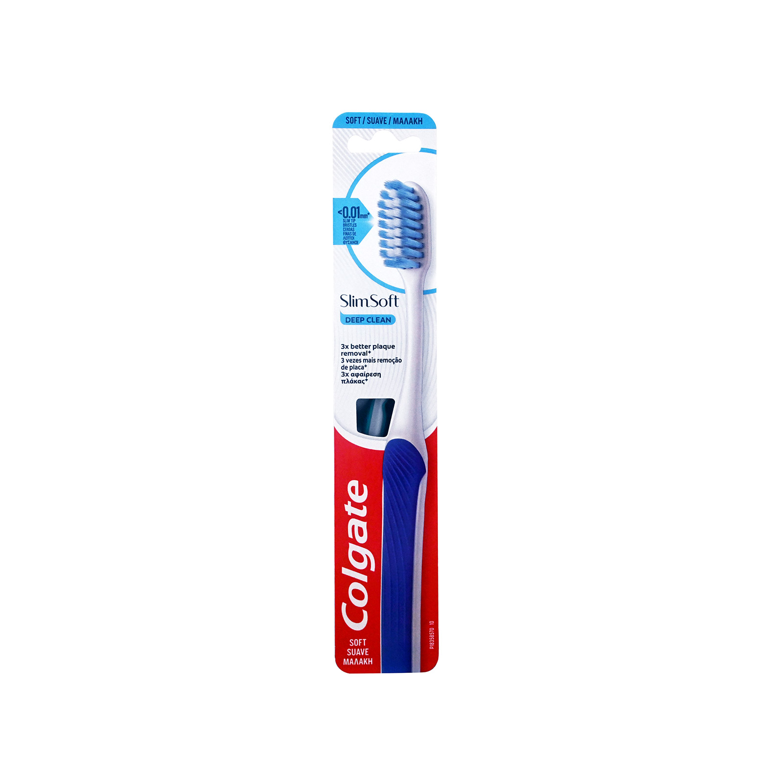 Colgate Slim Soft/ Ultra Compact οδοντόβουρτσα πράσινη / μαλακή εικόνα 1