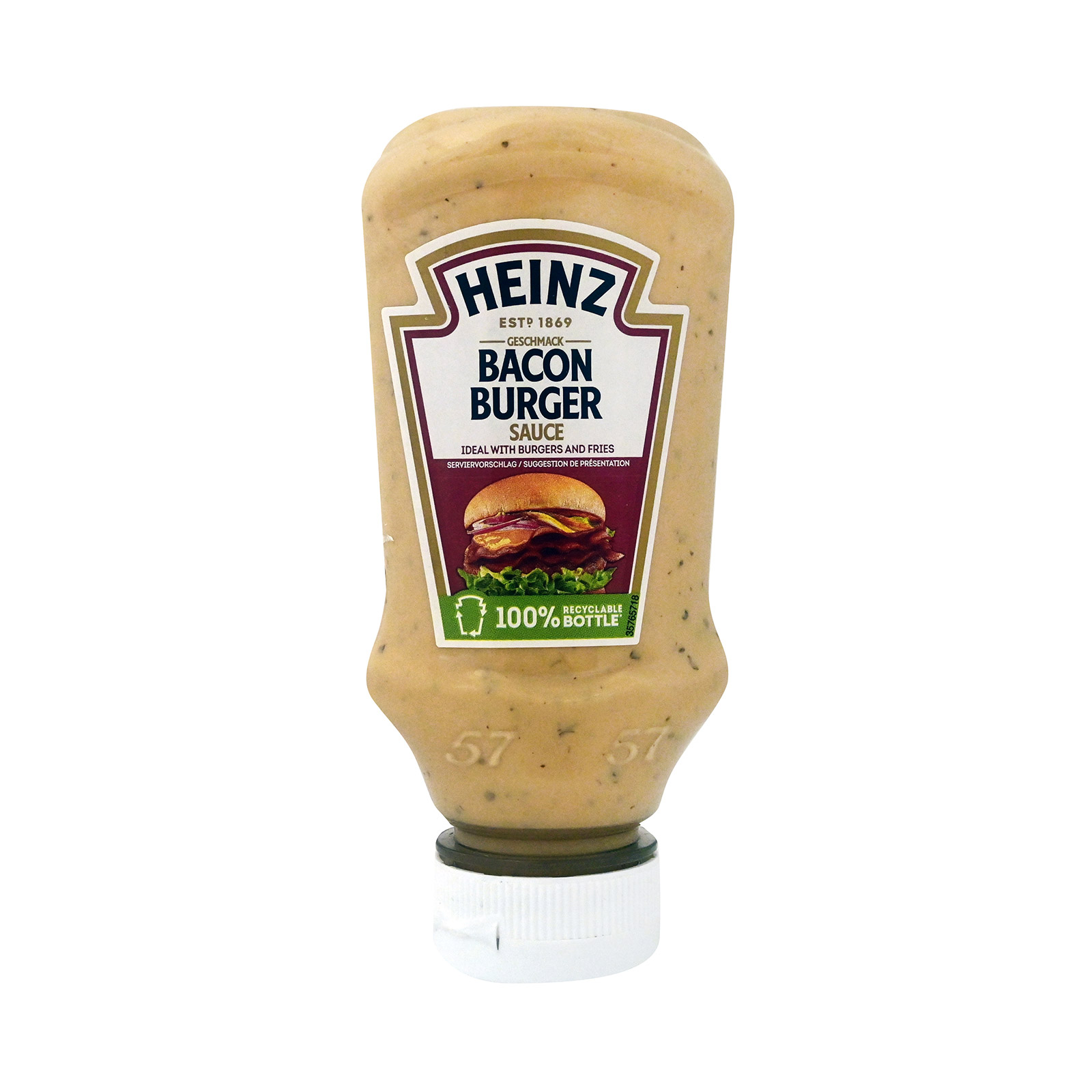 Heinz σάλτσα σως smokey baconnaise 220ml εικόνα 1
