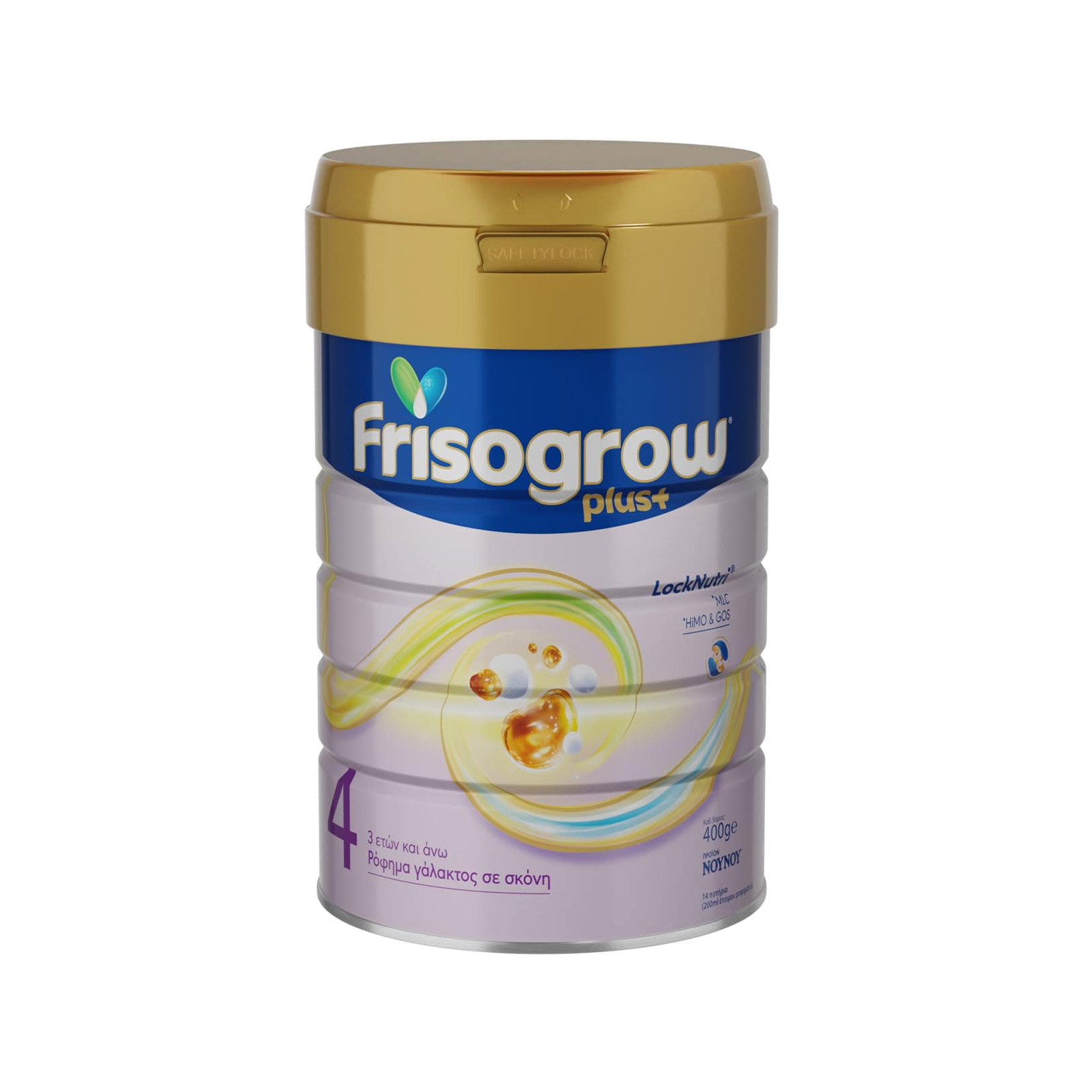 Frisogrow Plus+ No. 4 ρόφημα γάλακτος σε σκόνη παιδικό από 3 έως 5 ετών 400g εικόνα 1