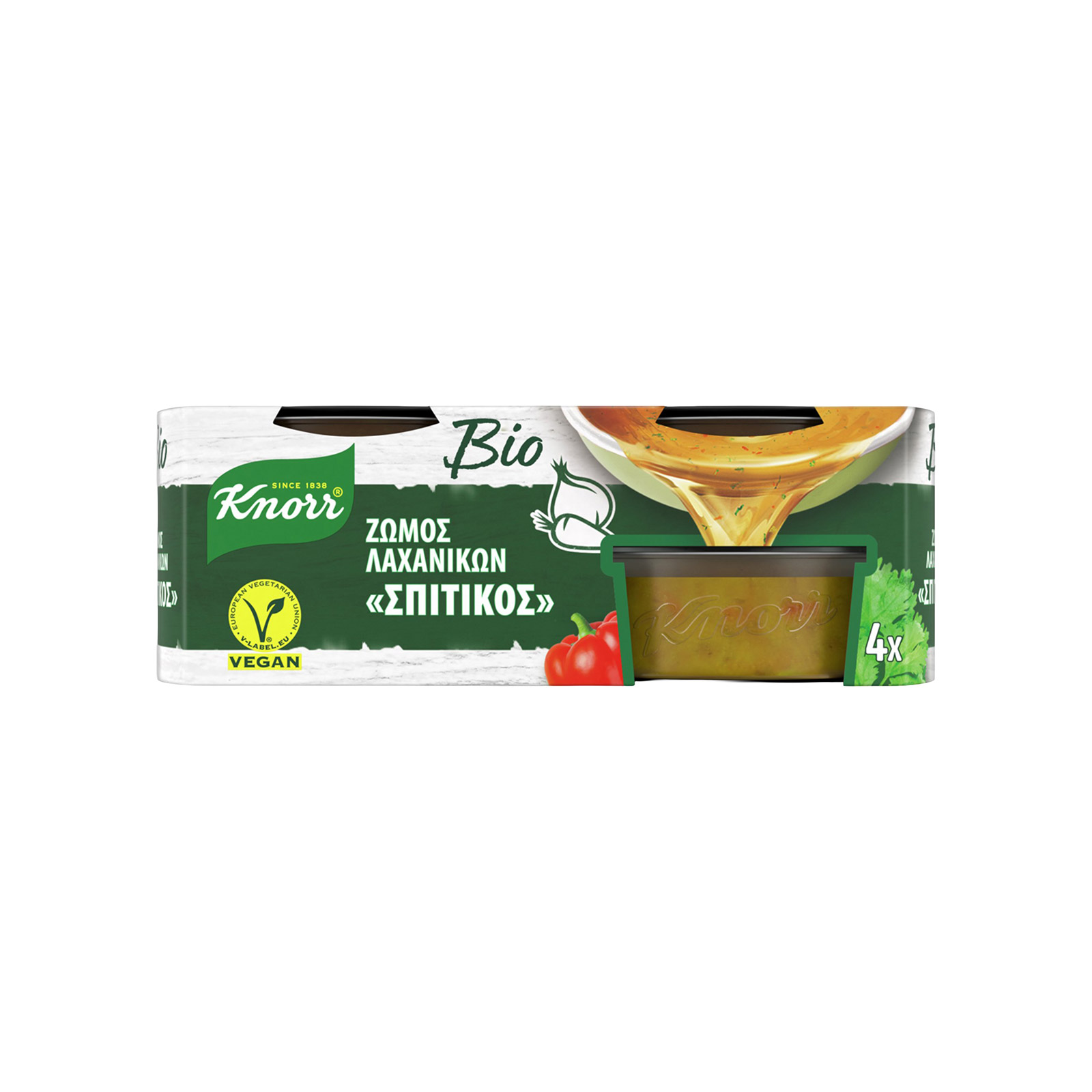 Knorr Σπιτικός ζωμός σε ρευστή μορφή λαχανικών 104g εικόνα 1