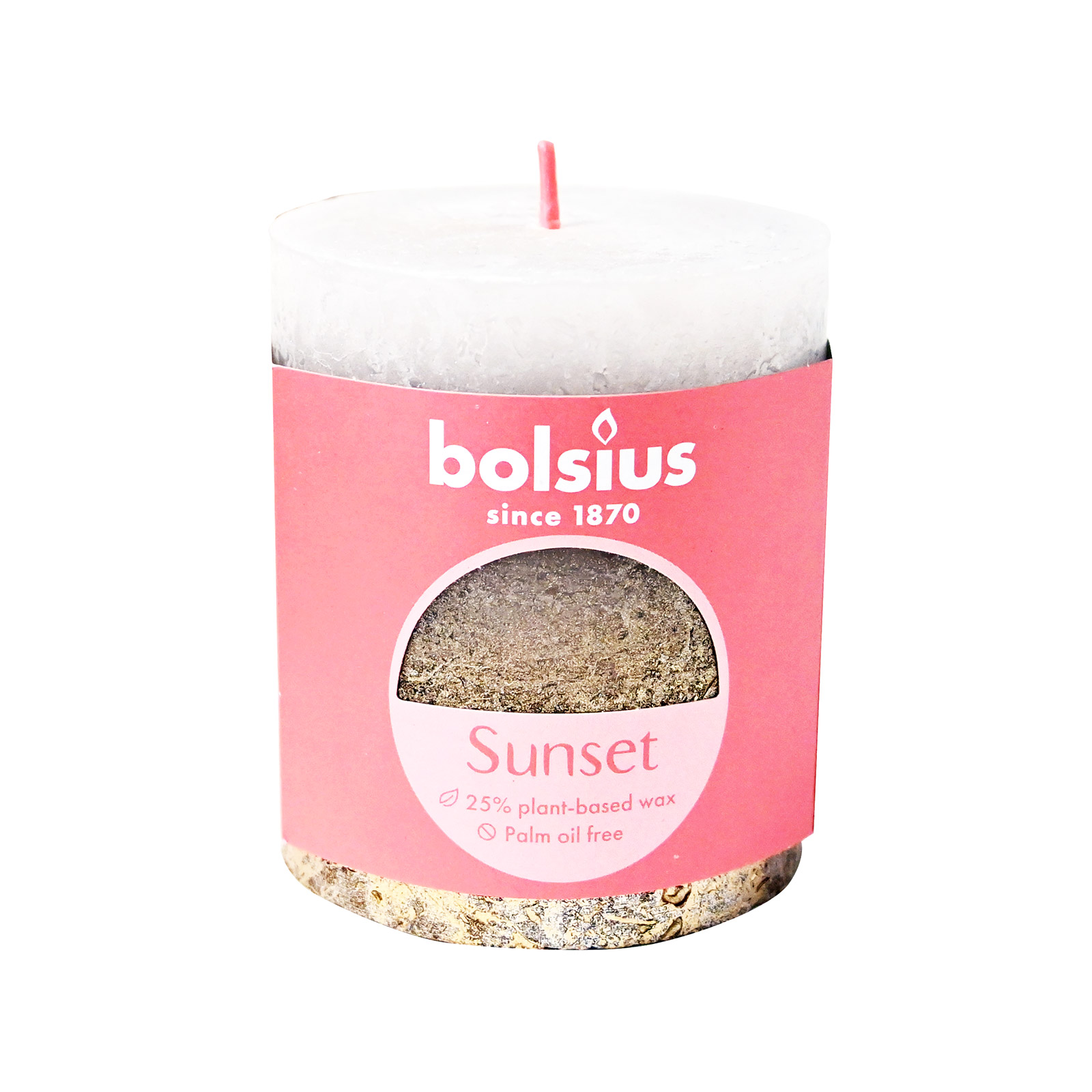 Bolsius κερί κορμός sunset 80/68 εικόνα 1