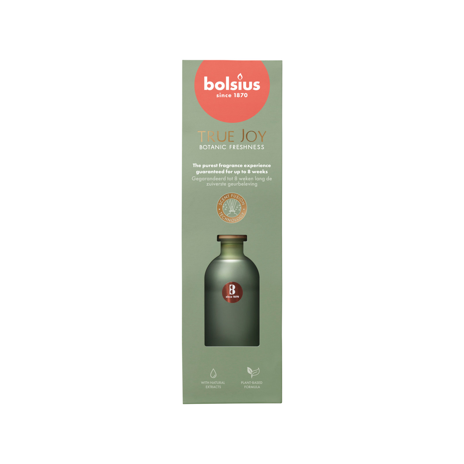 Bolsius True Joy αρωματικό χώρου botanic freshness 80ml εικόνα 1