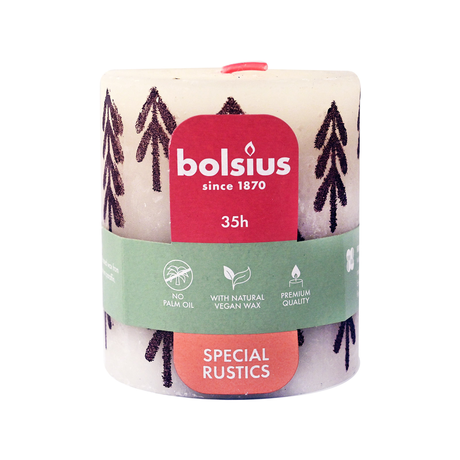 Bolsius Special rustics 80/68 κερί κυλινδρικό εικόνα 1