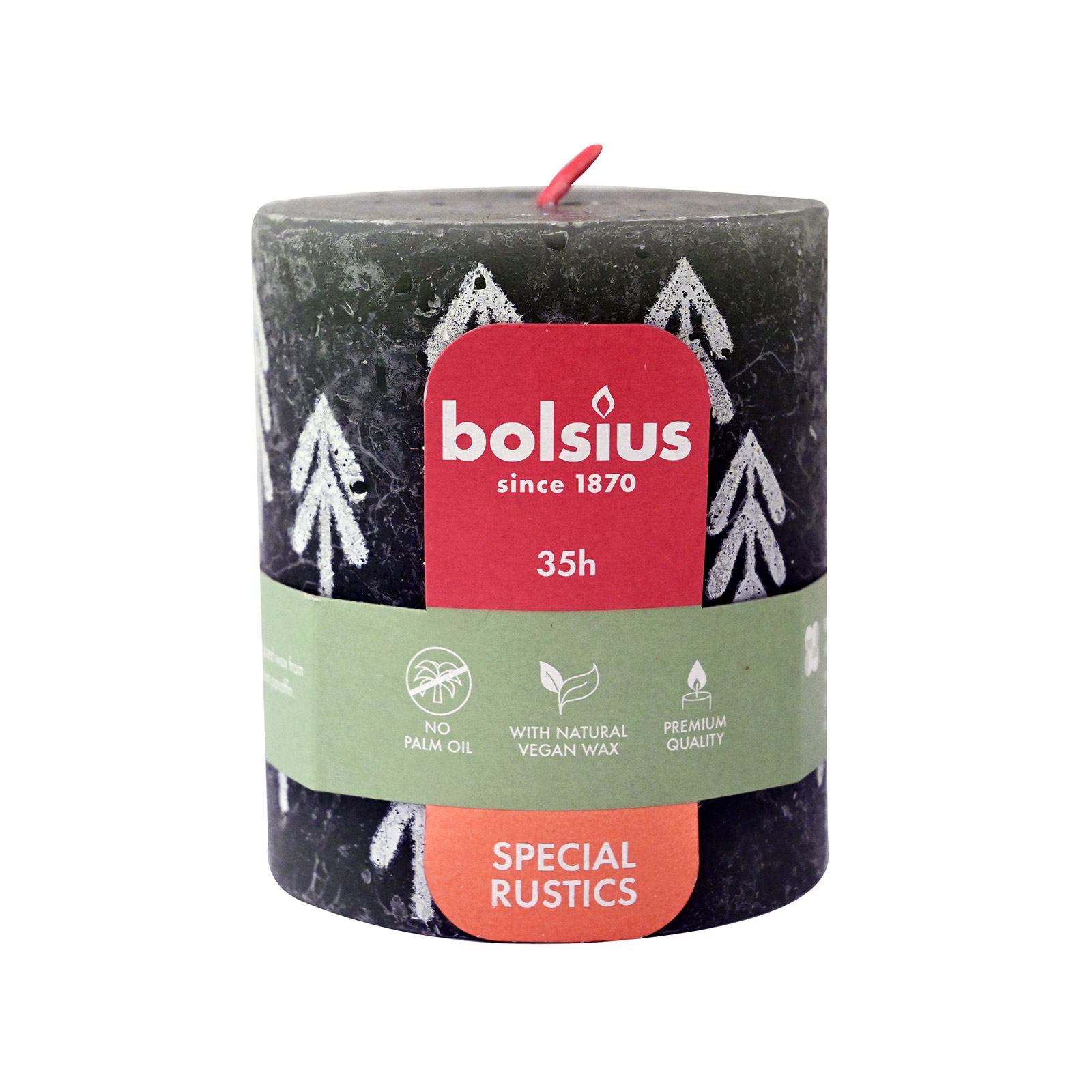 Bolsius Special rustics 80/68 κερί κυλινδρικό εικόνα 1