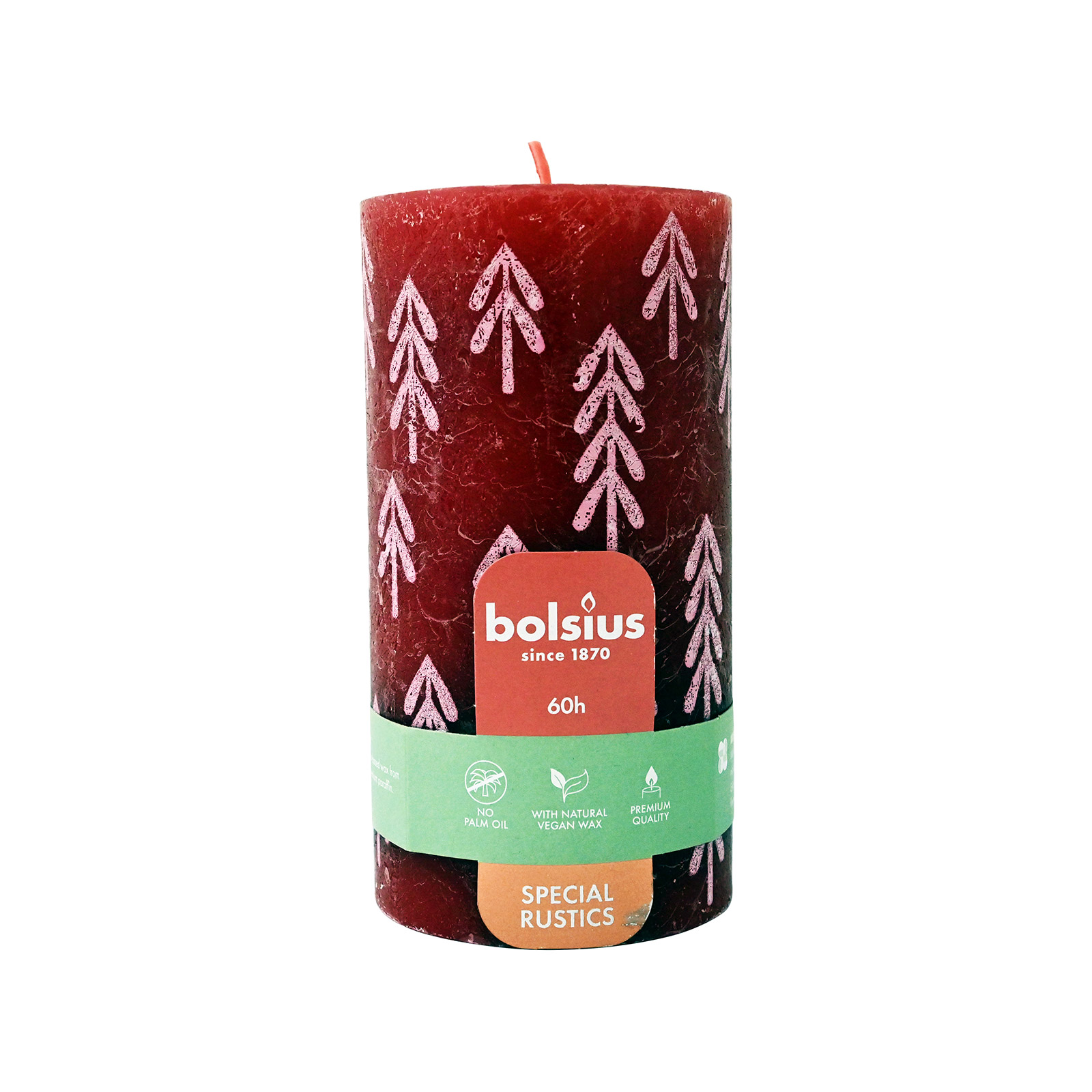 Bolsius Special rustics 130/68 κερί κυλινδρικό εικόνα 1