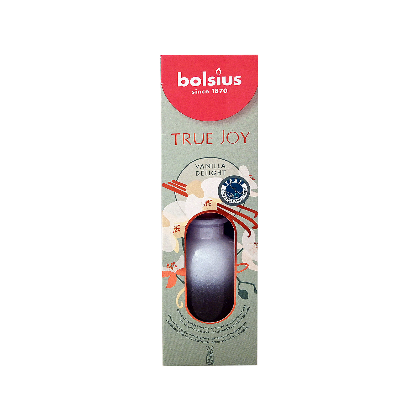 Bolsius True Joy αρωματικό χώρου vanilla delight 80ml εικόνα 1