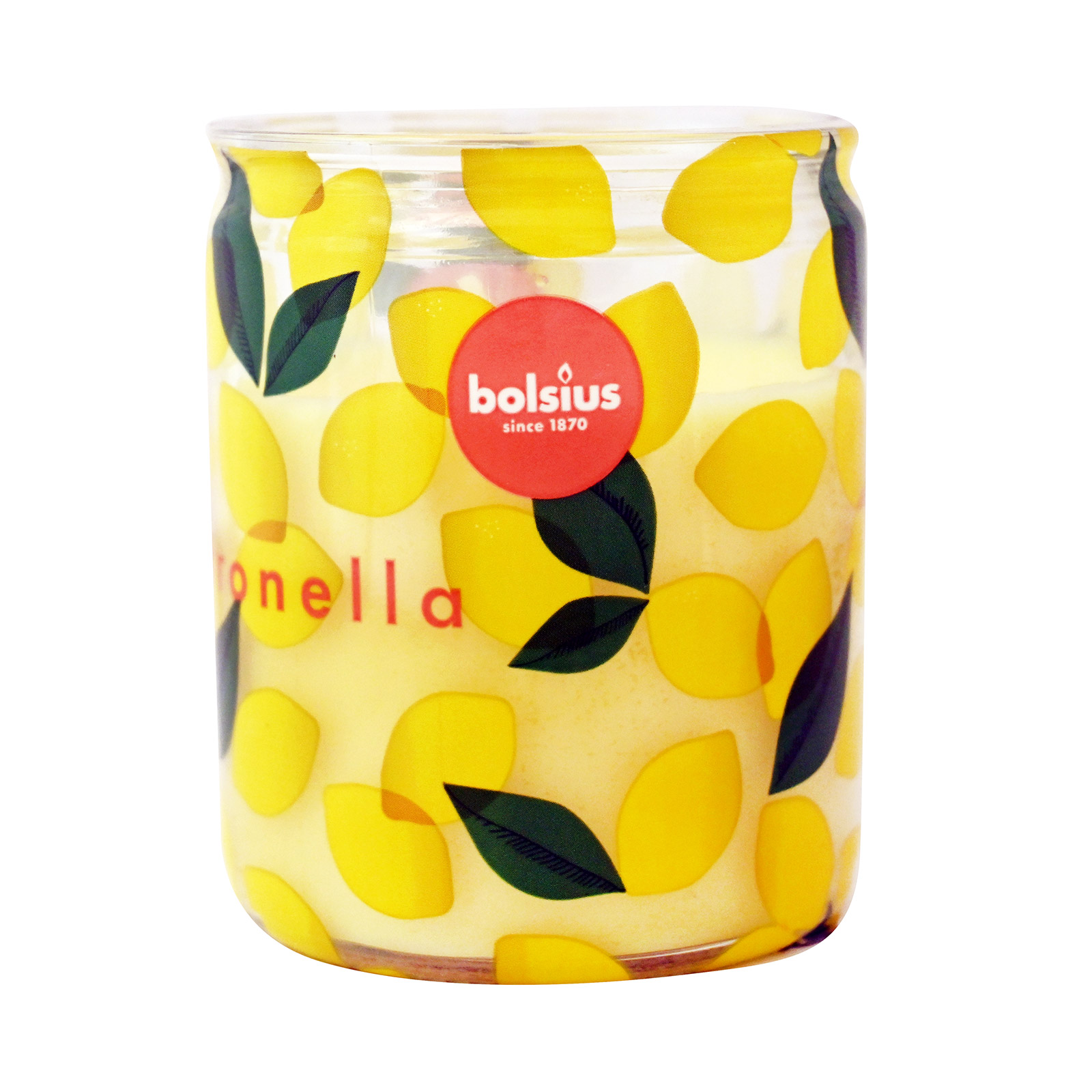 Bolsius 82/68 κερί αρωματικό εντομοαπωθητικό citronella εικόνα 1