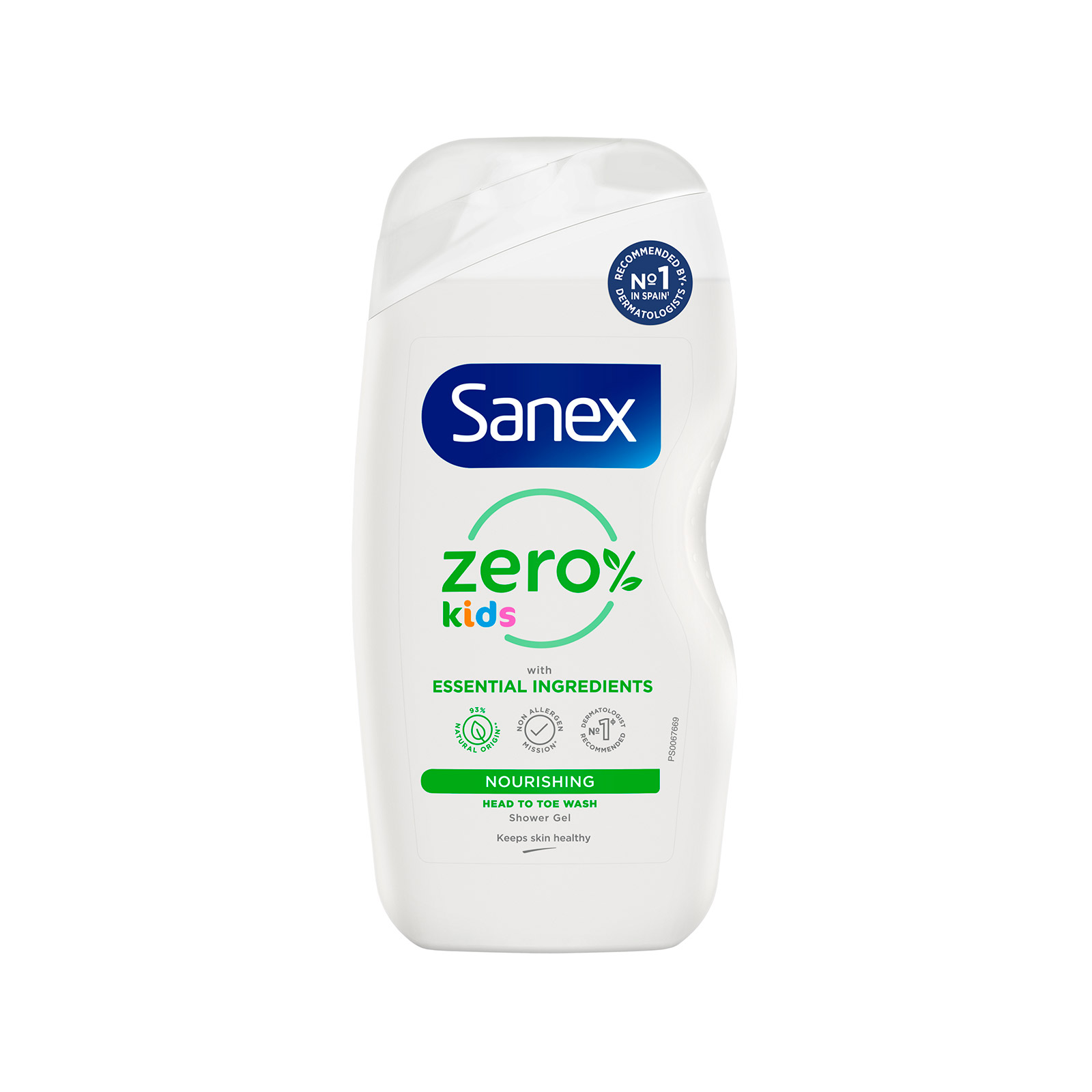 Sanex Zero% kids αφρόλουτρο 475ml εικόνα 1