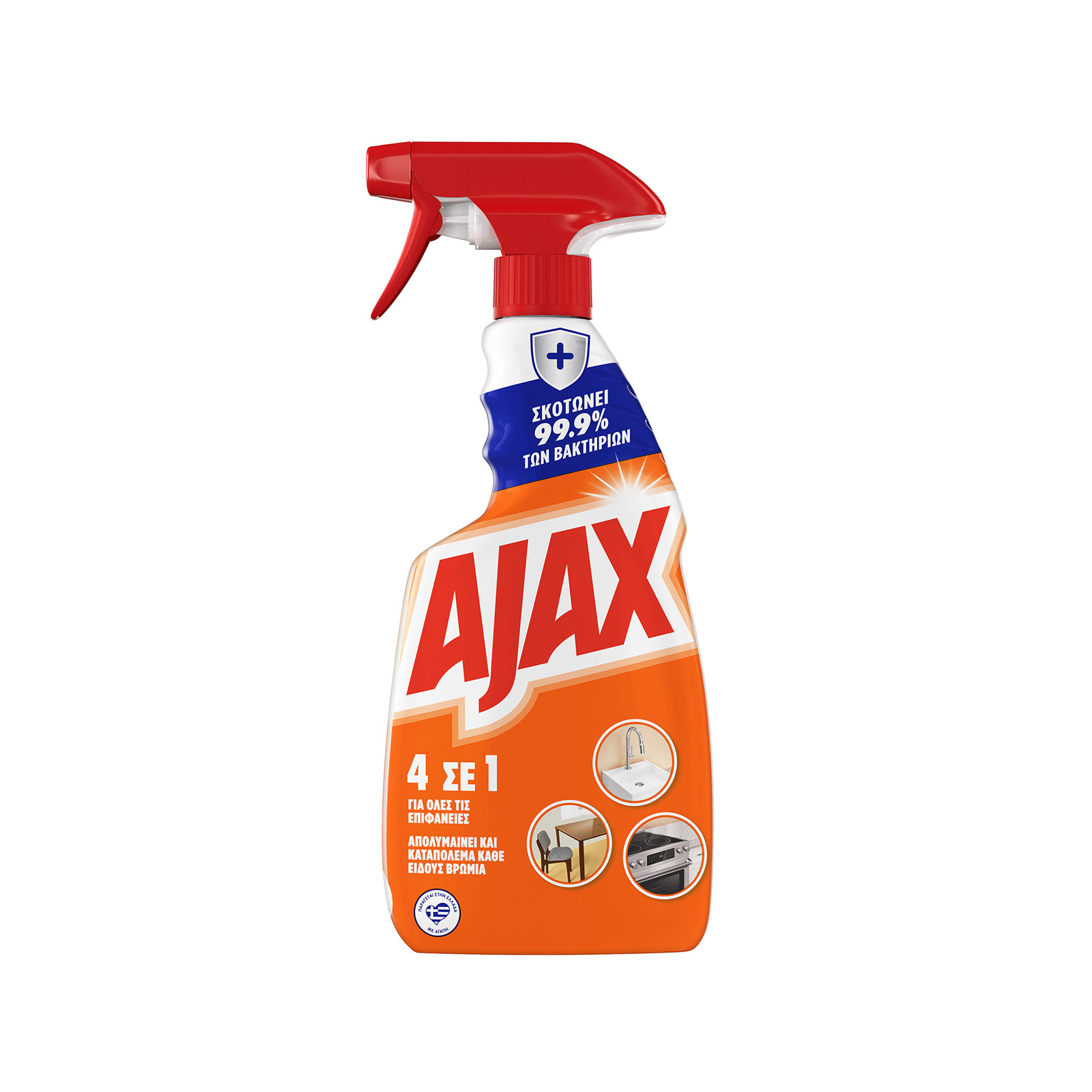 Ajax spray καθαριστικό επιφανειών 500ml εικόνα 1
