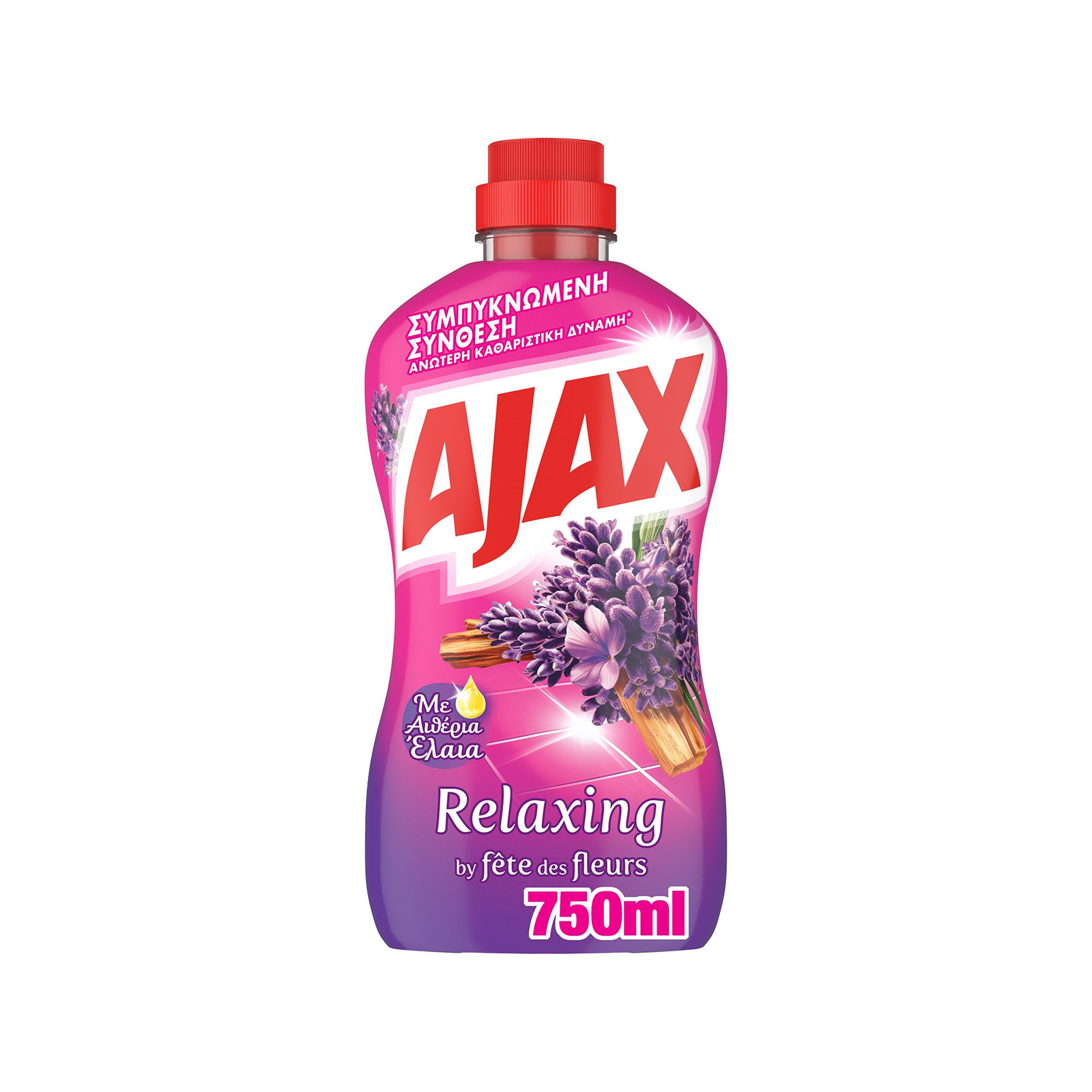 Ajax Relaxing υγρό καθαριστικό οικιακής χρήσης 750ml εικόνα 1