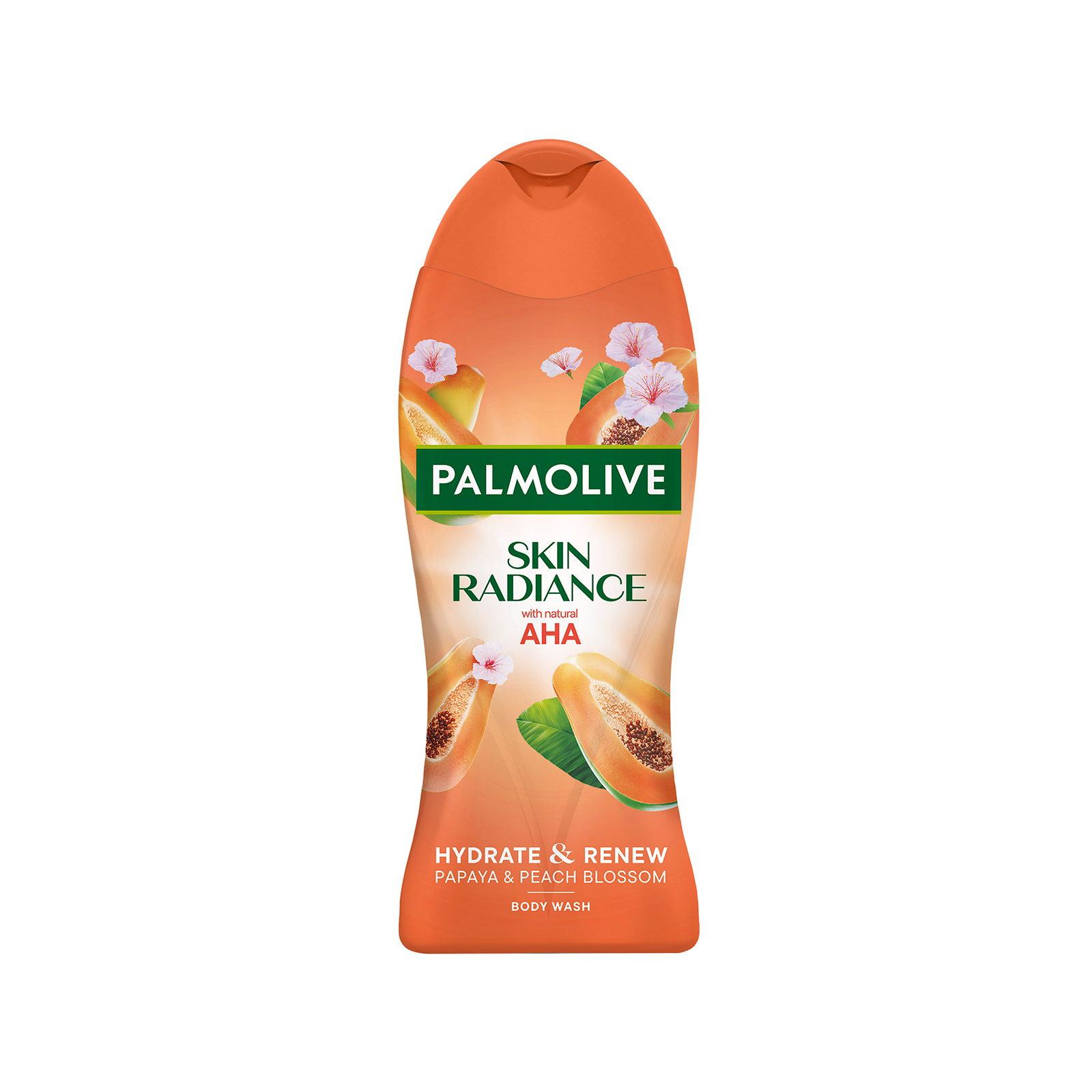 Palmolive Skin radiance αφρόλουτρο papaya & peach blossom 500ml εικόνα 1