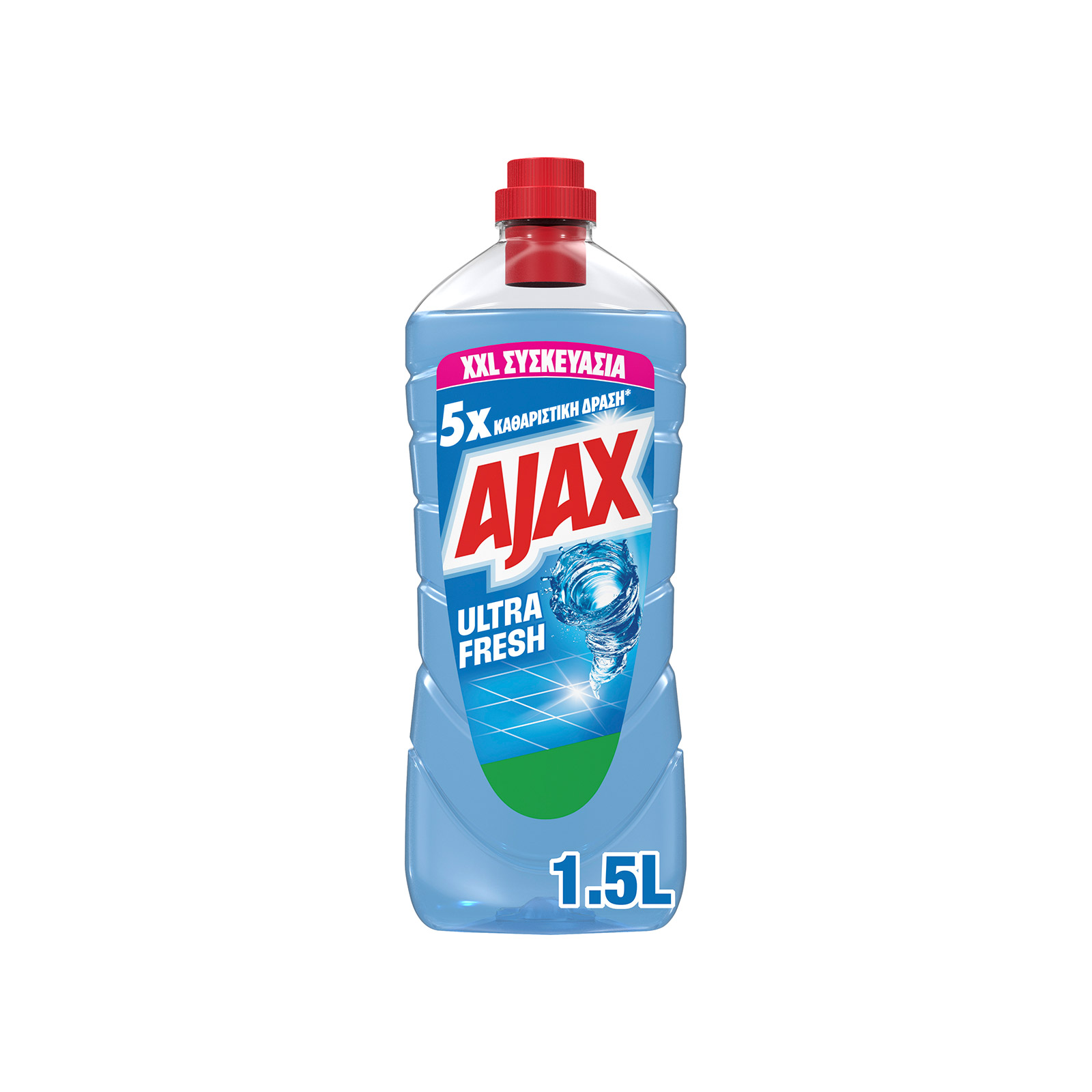 Ajax Ultra υγρό καθαριστικό οικιακής χρήσης blue fresh 1500ml εικόνα 1