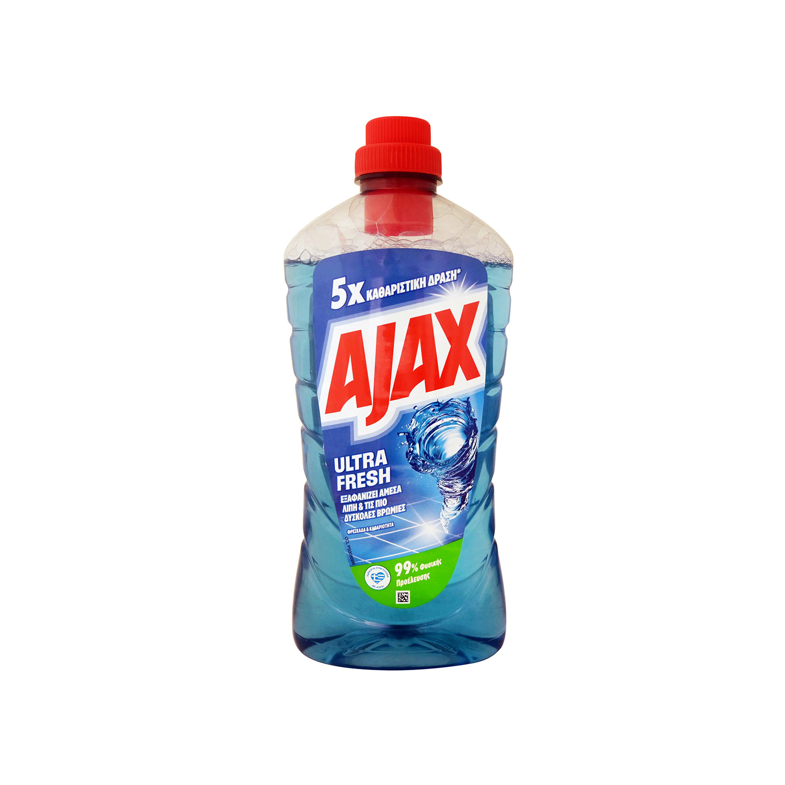 Ajax Ultra 7 υγρό καθαριστικό οικιακής χρήσης fresh 1lt εικόνα 1