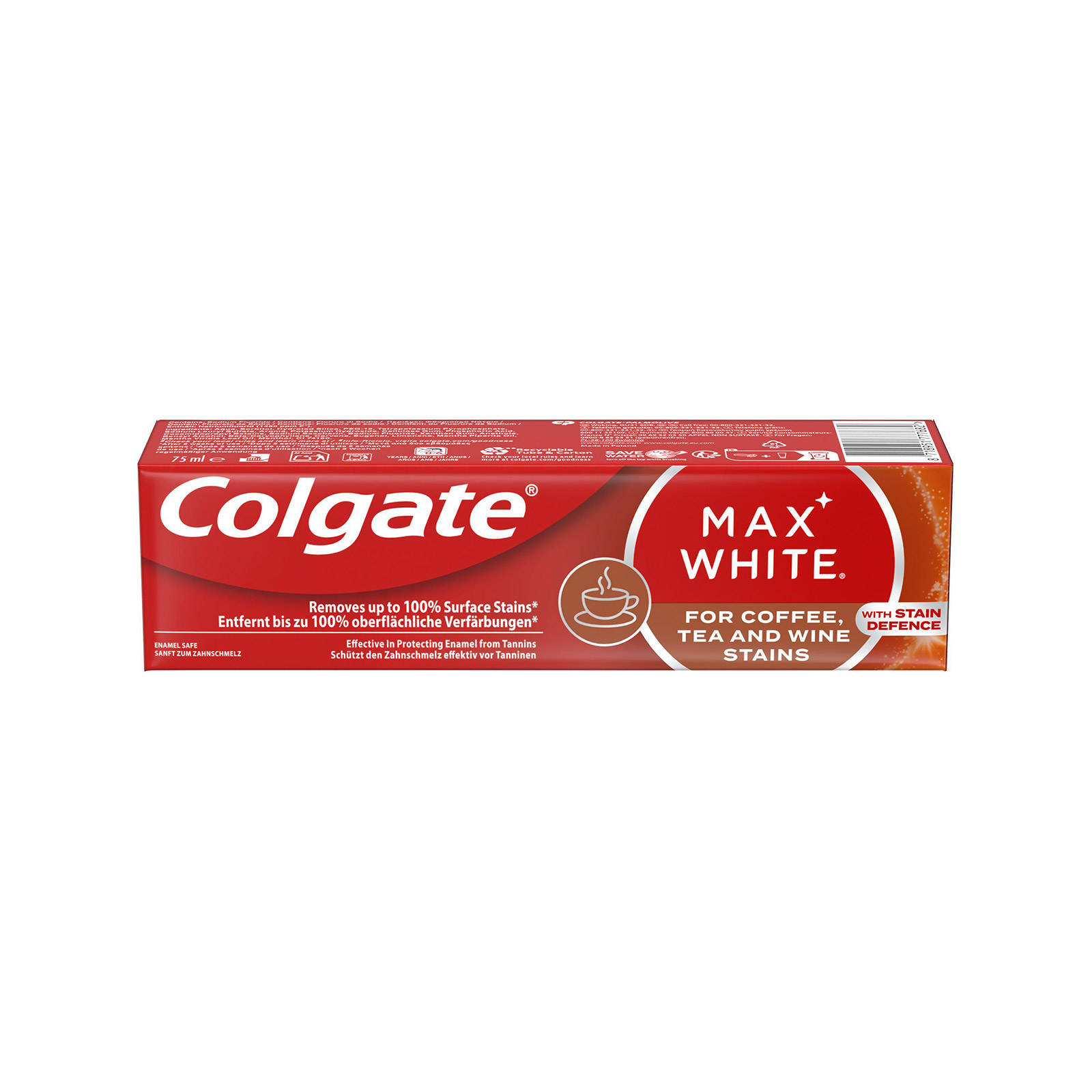 Colgate Max white οδοντόκρεμα 75ml εικόνα 1