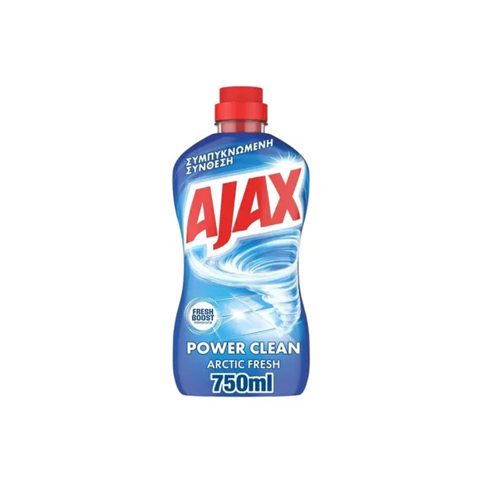 Ajax Power clean συμπυκνωμένο υγρό καθαριστικό γενικής χρήσης arctic fresh 750ml εικόνα 1