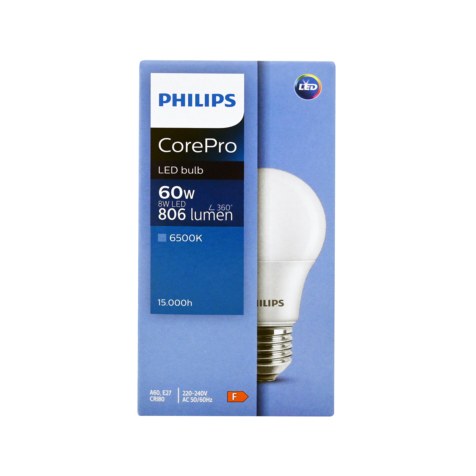 Philips Core pro E27 60W led bulb cool light image 1