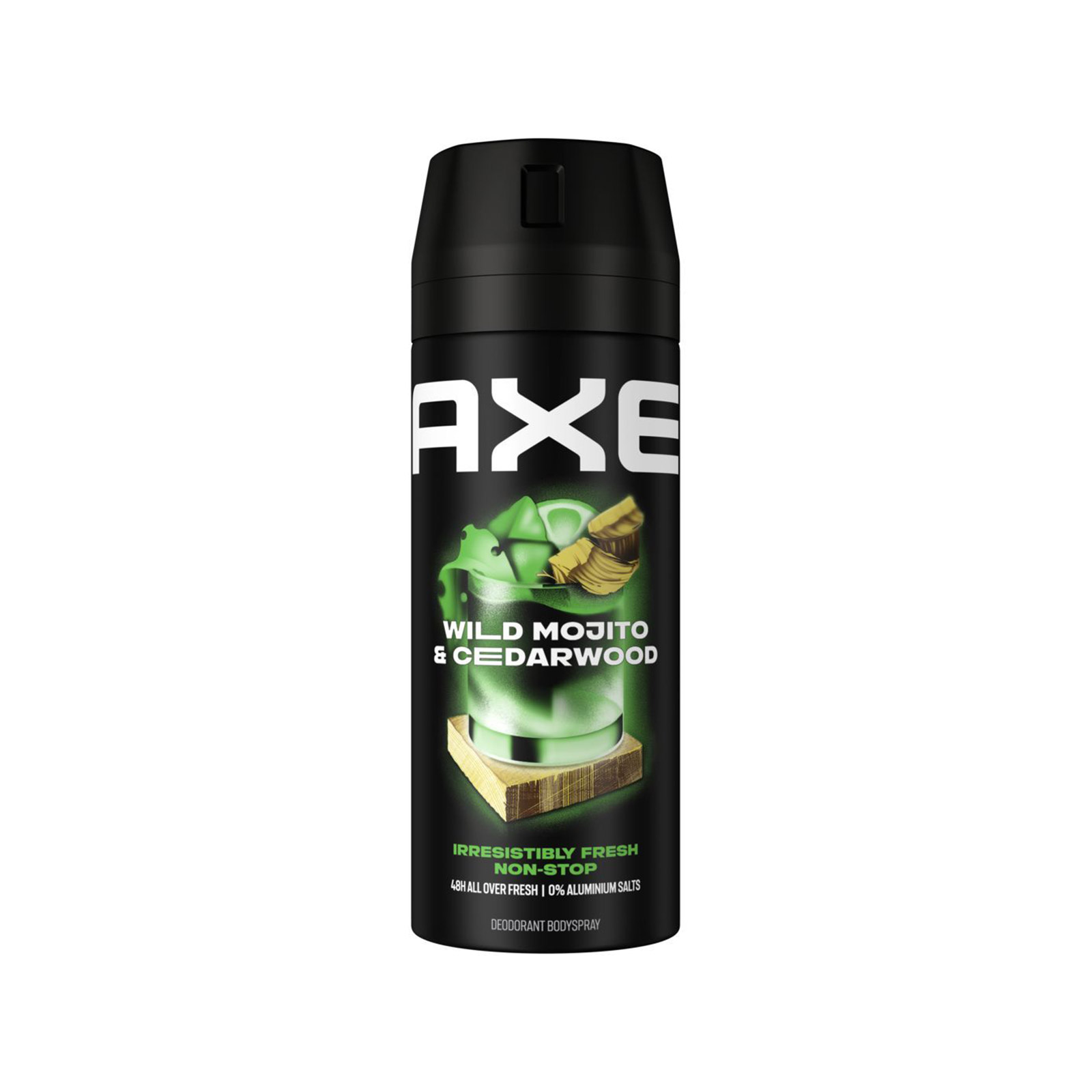 Axe αποσμητικό αντρικό wild mojito & cedarwood 150ml εικόνα 1