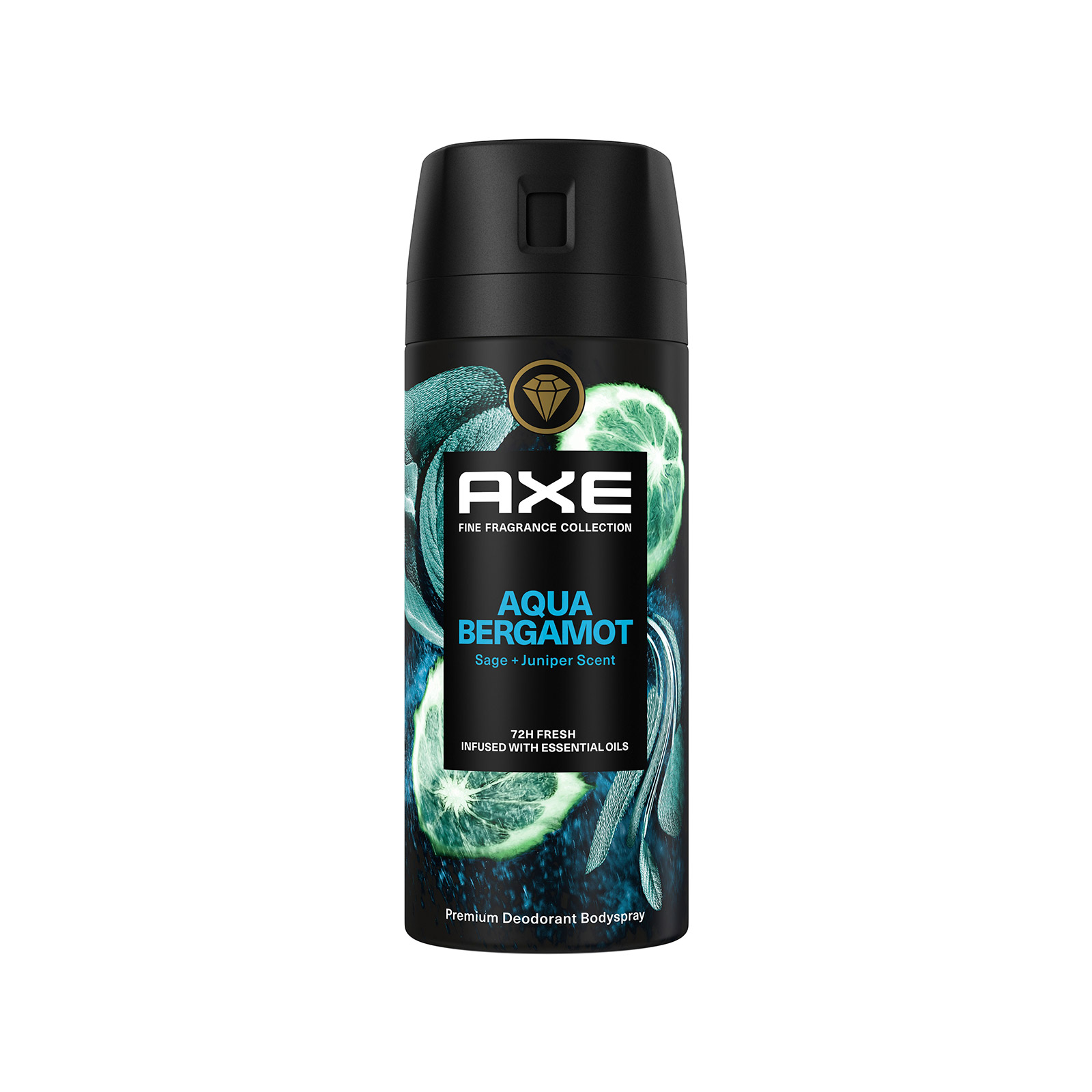 Axe body deodorant aqua bergamot 150ml image 1