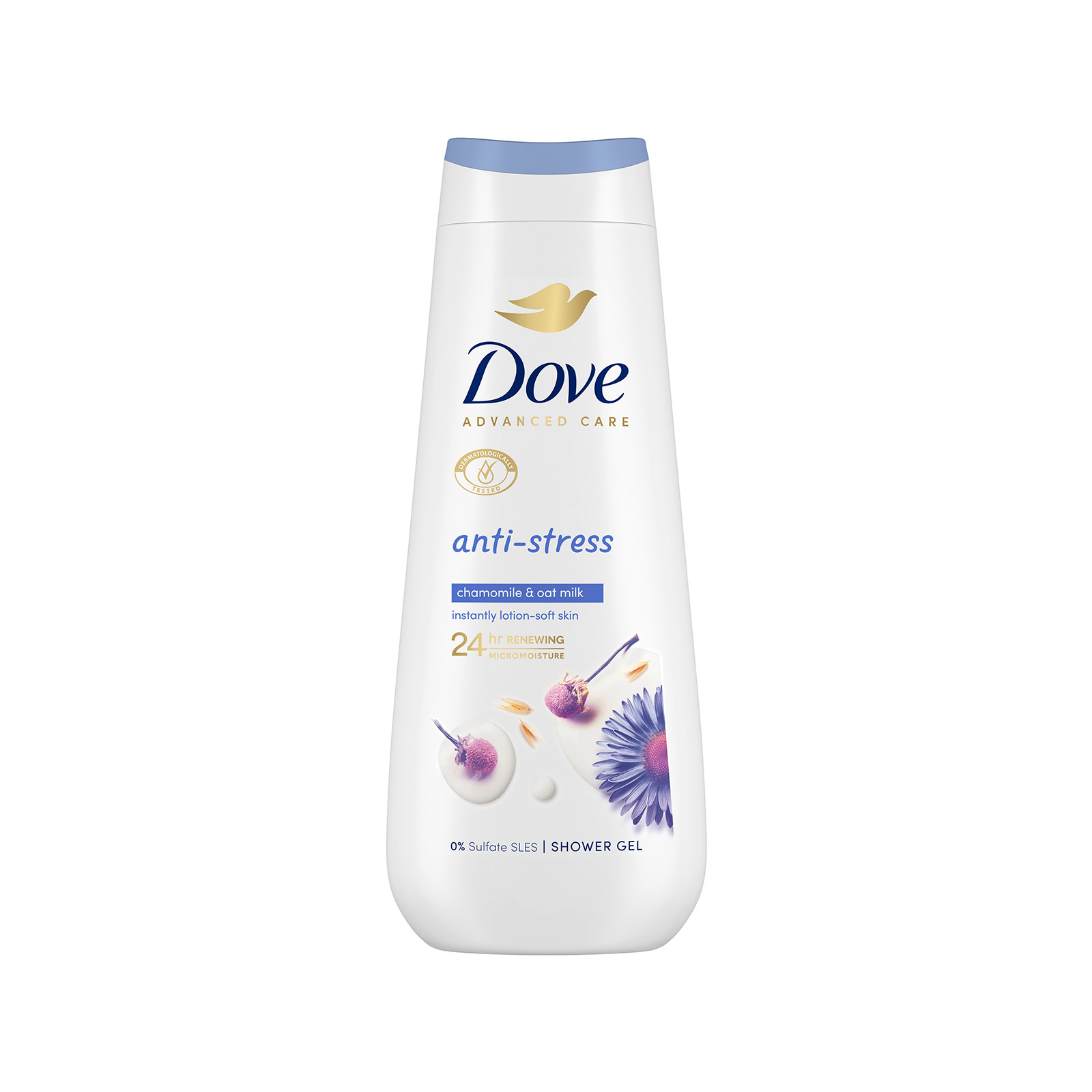 Dove Anti- Stress αφρόλουτρο 600ml εικόνα 1