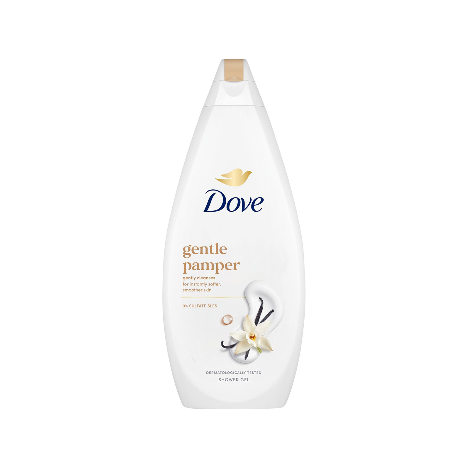 Dove Gentle αφροντούς 0% sulfate 720ml εικόνα 1