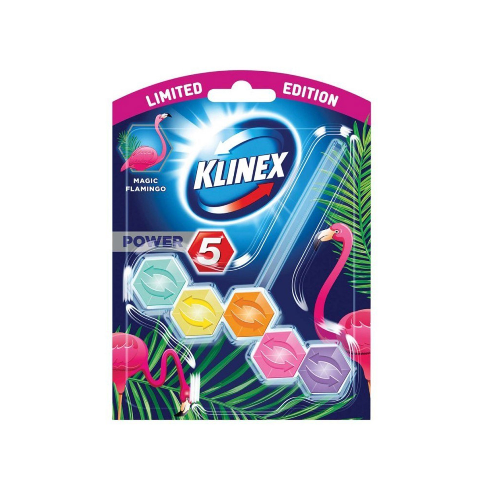 Klinex block wc magic flamingo 50g εικόνα 1